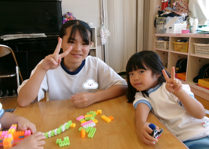 自由遊びの様子です。