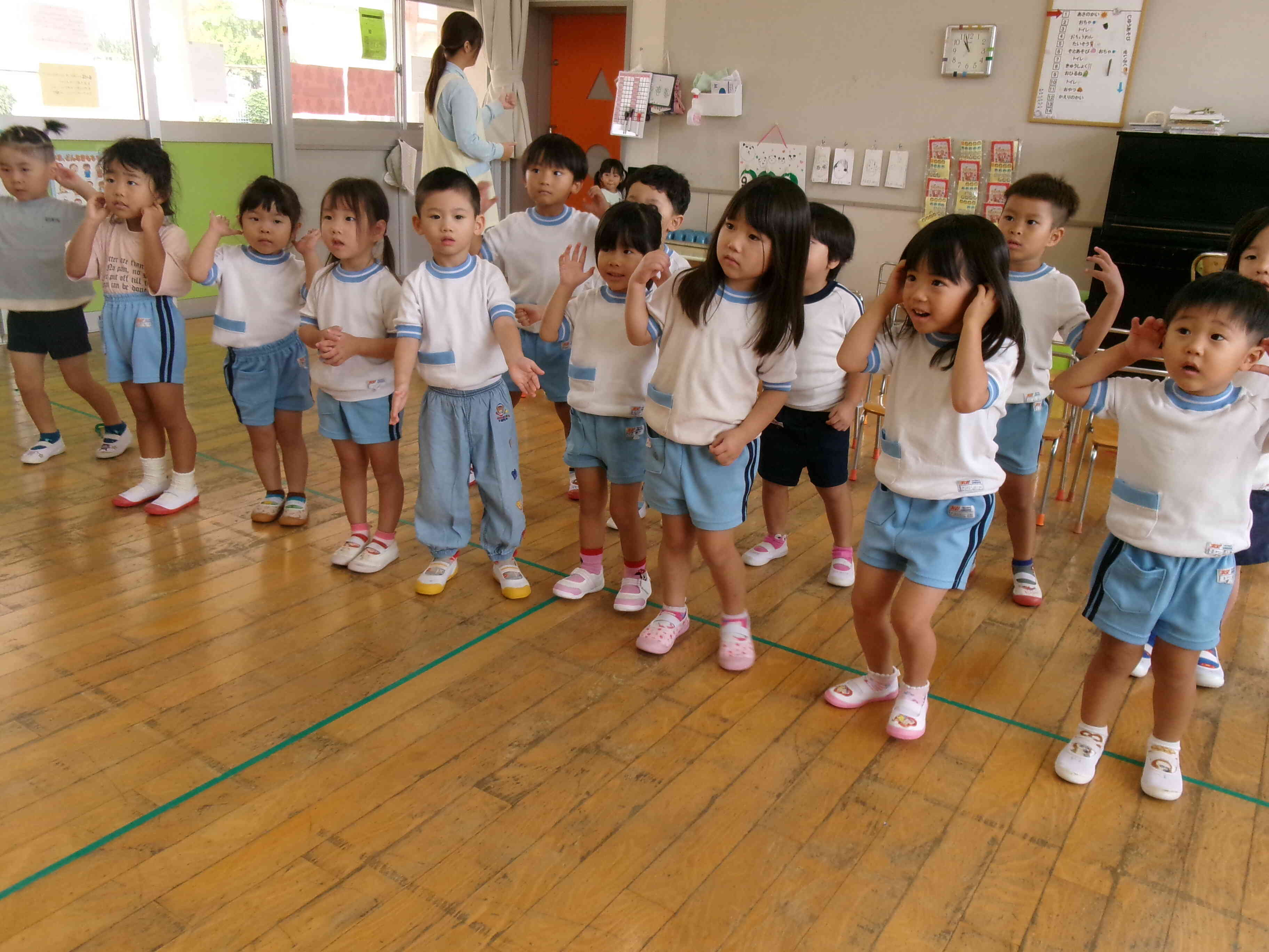 3歳児の様子です。