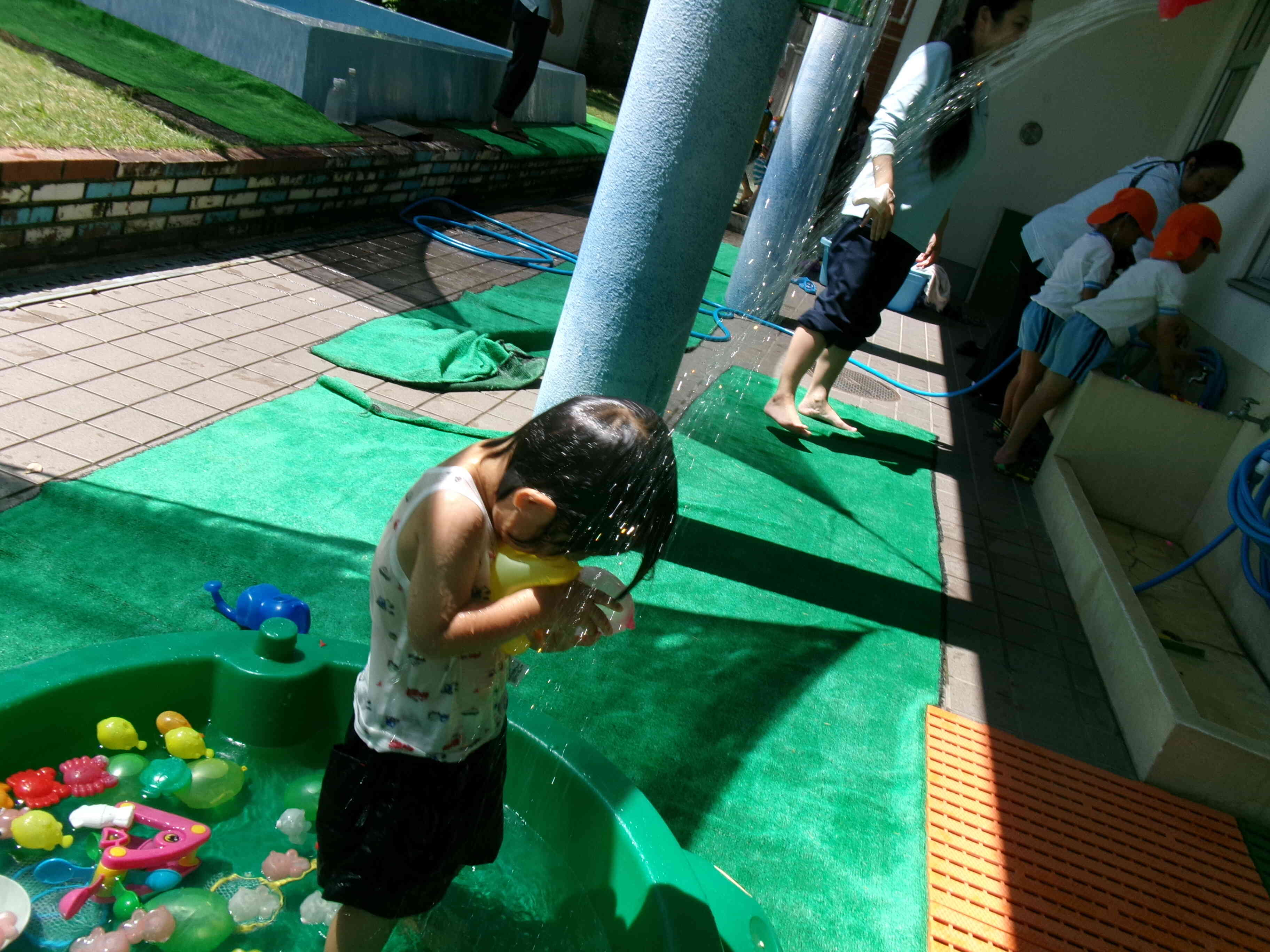 7月★水遊びで気持ちよく遊ぼう！