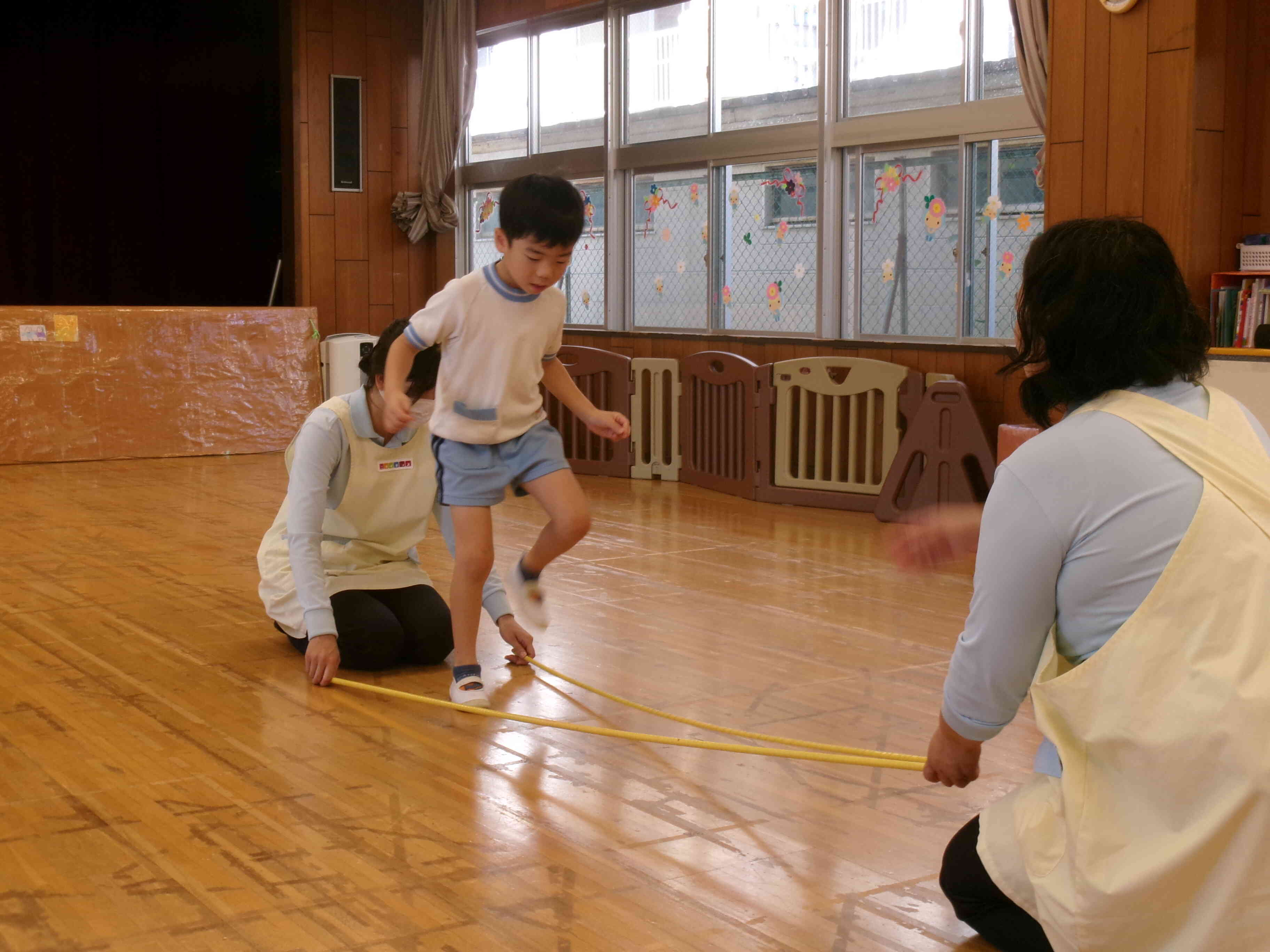 バンブーダンスしたよ。