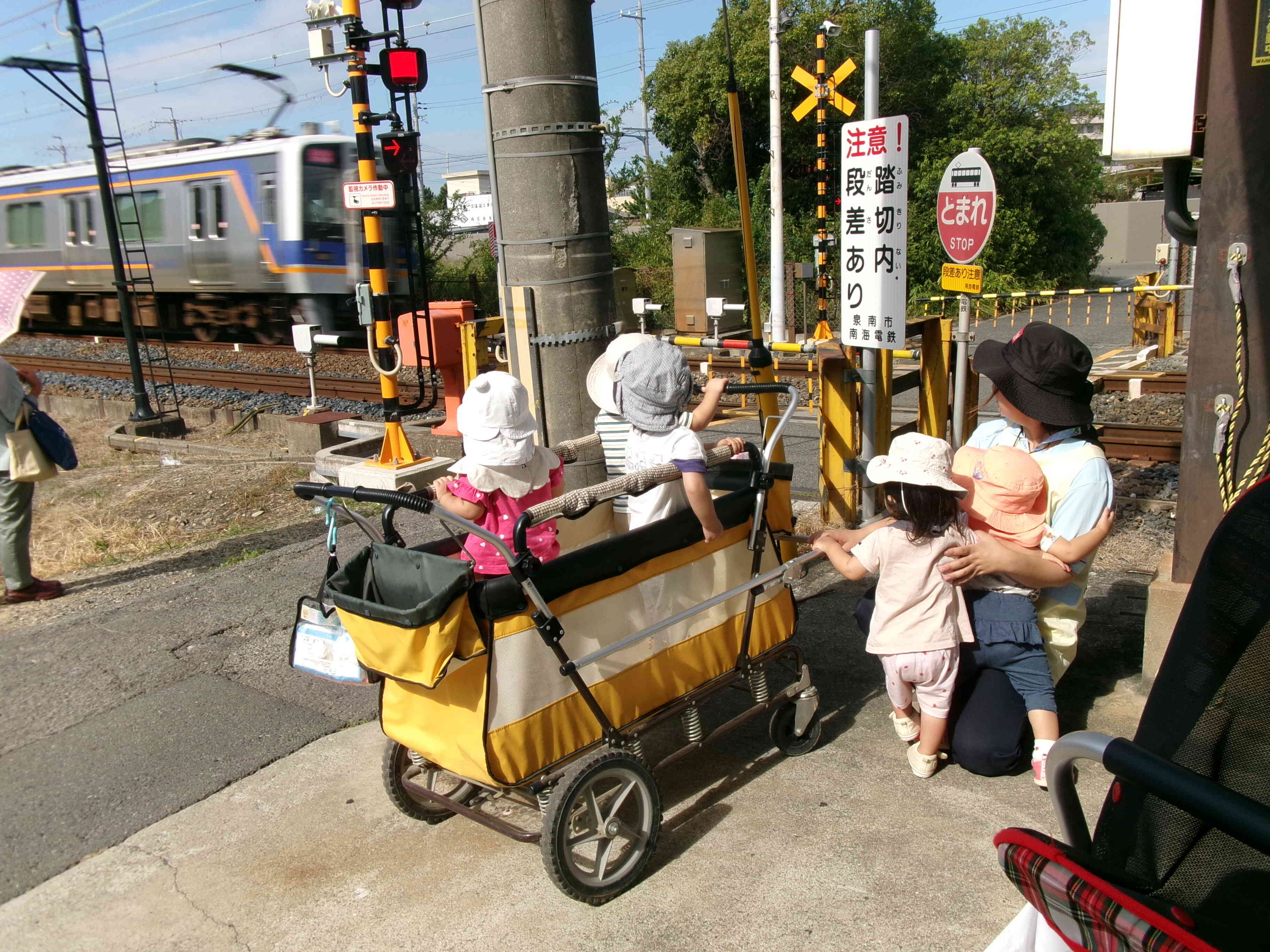 ひよこ組☆電車を見に行ったよ