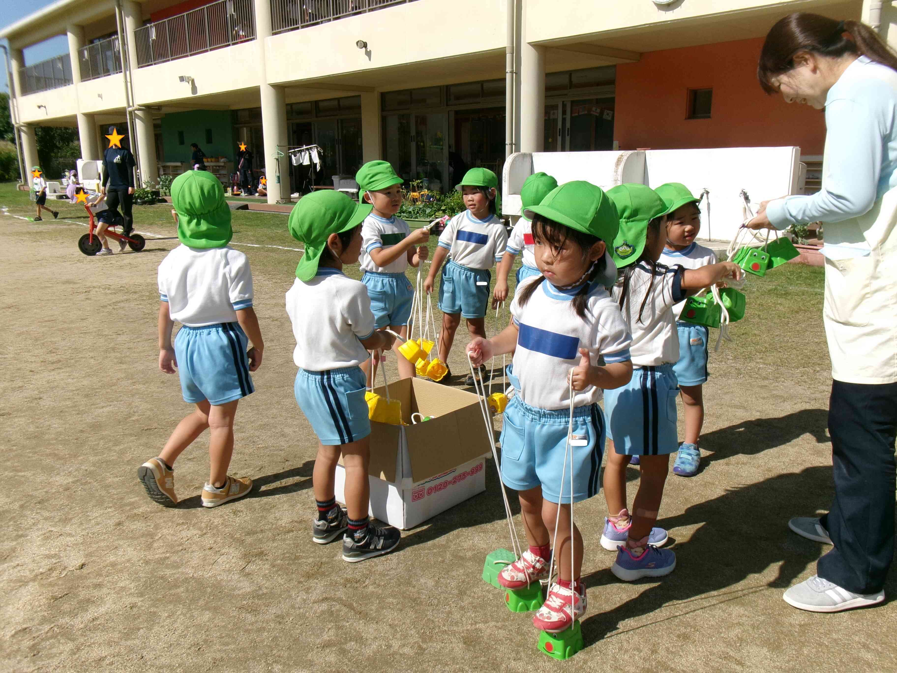 可愛いどうぶつのポックリで遊んだよ。