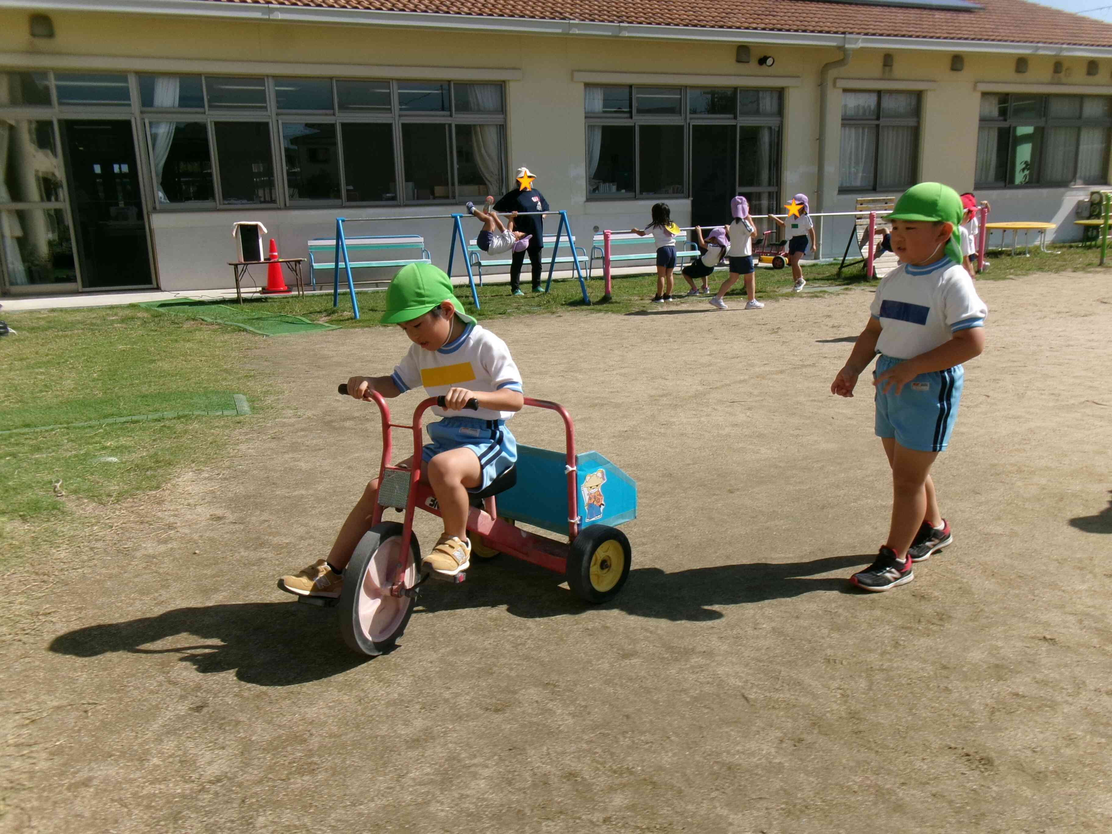 乗りたいな～？次貸してね。