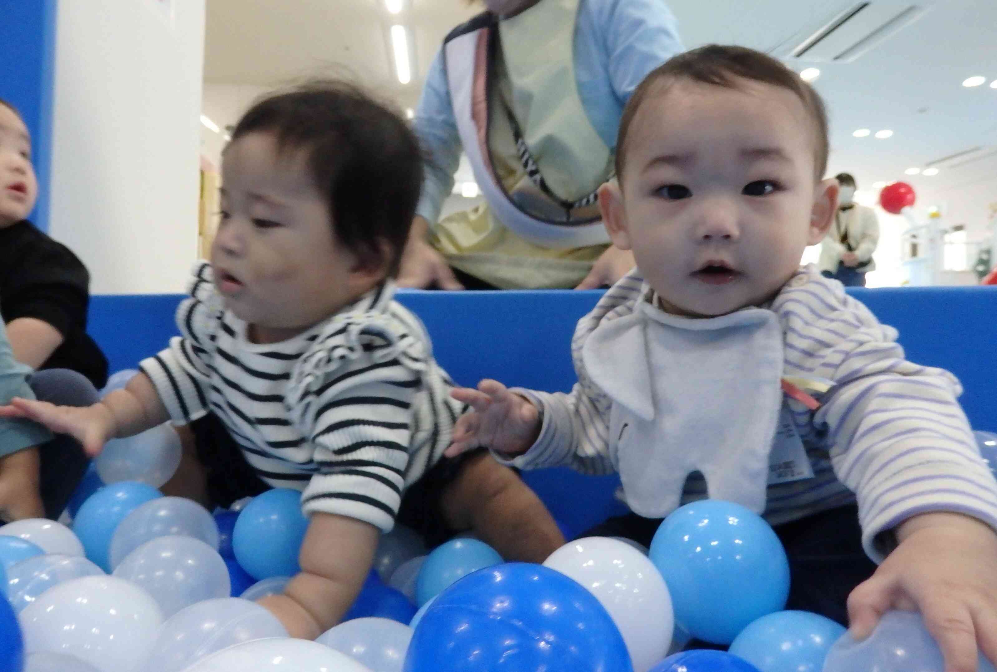 ボールプールもあったよ☆