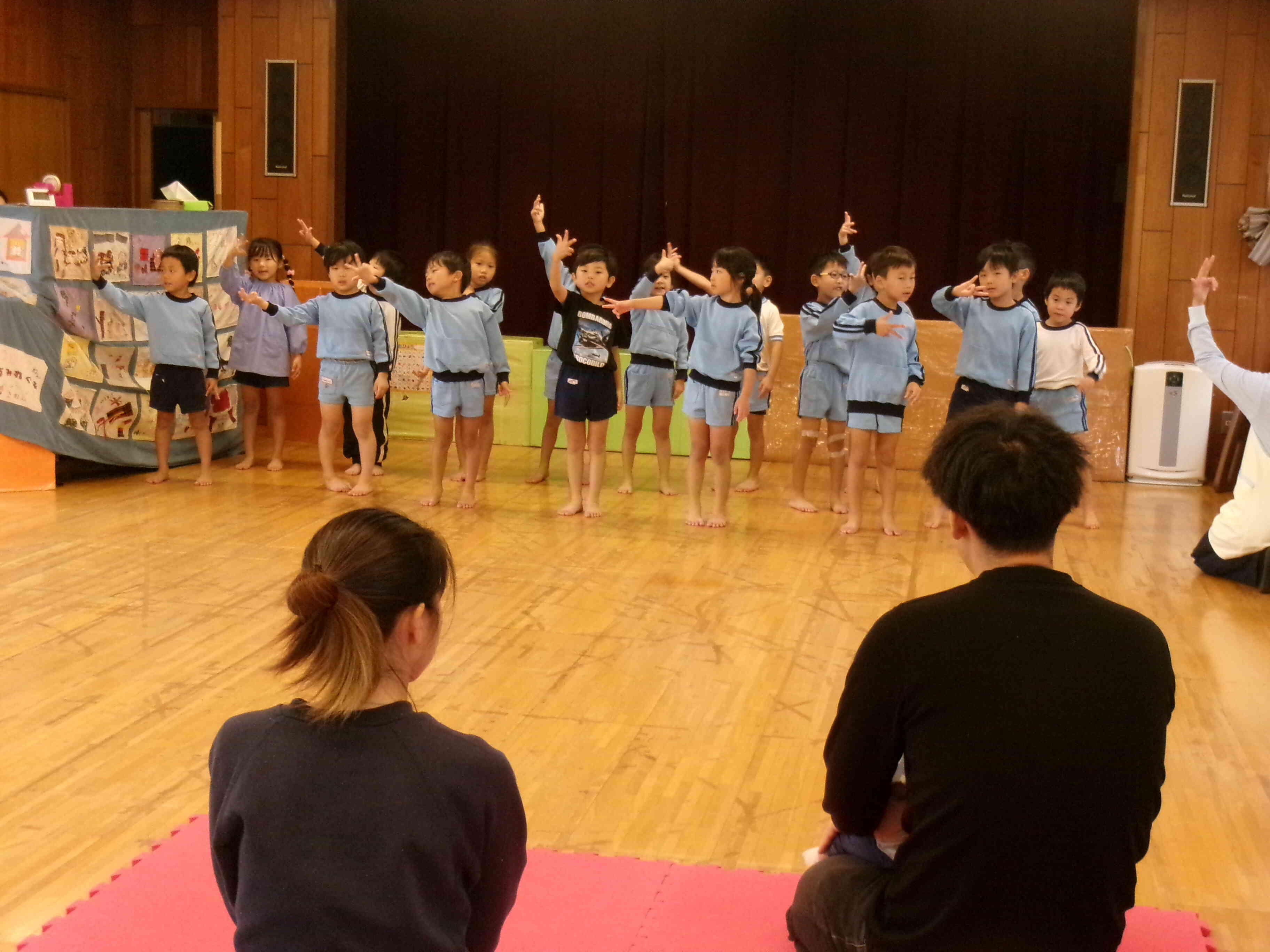 5歳児さんがサプライズで来てくれたよ！