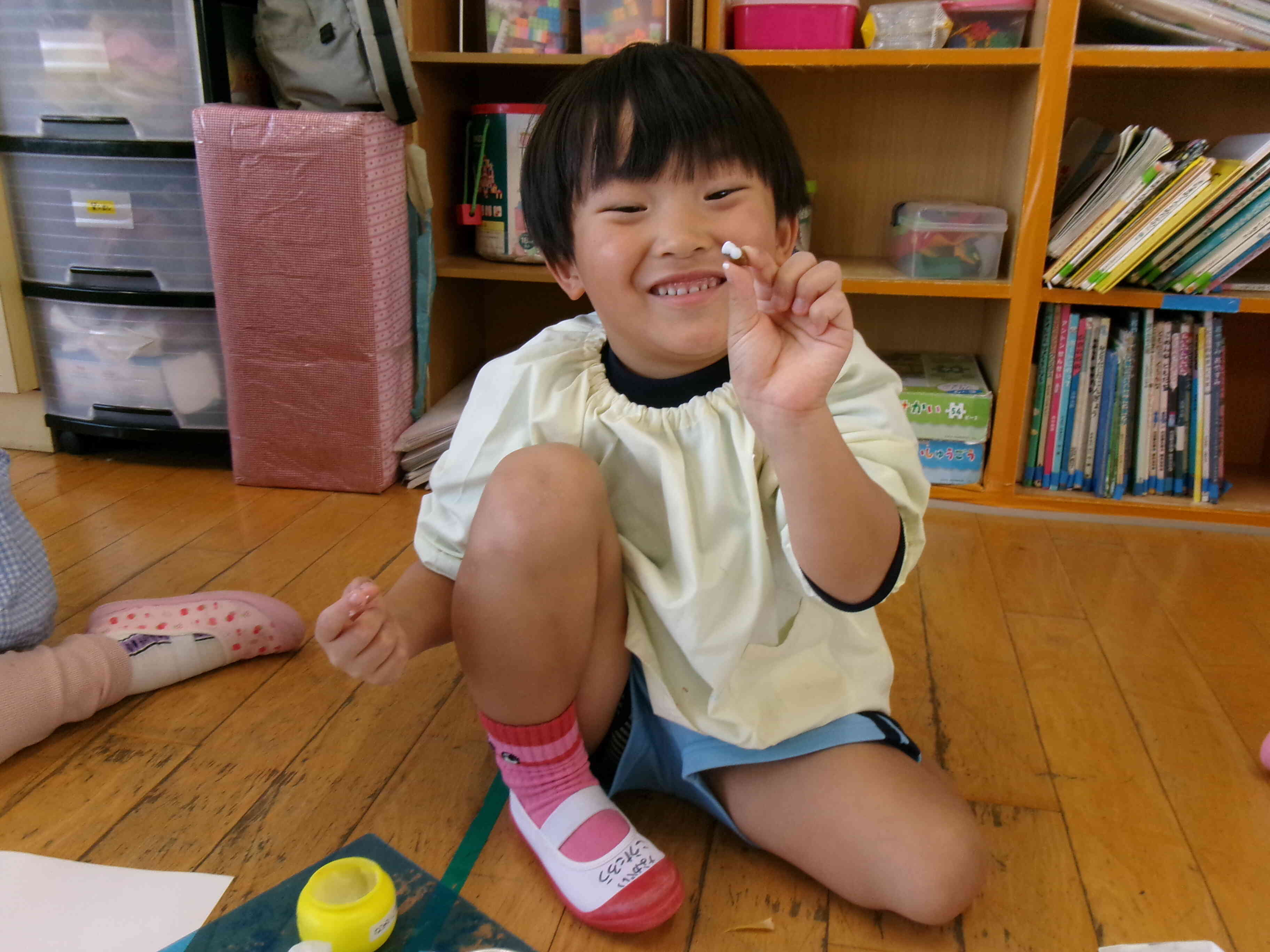 ボンドがしっかりくっついた！