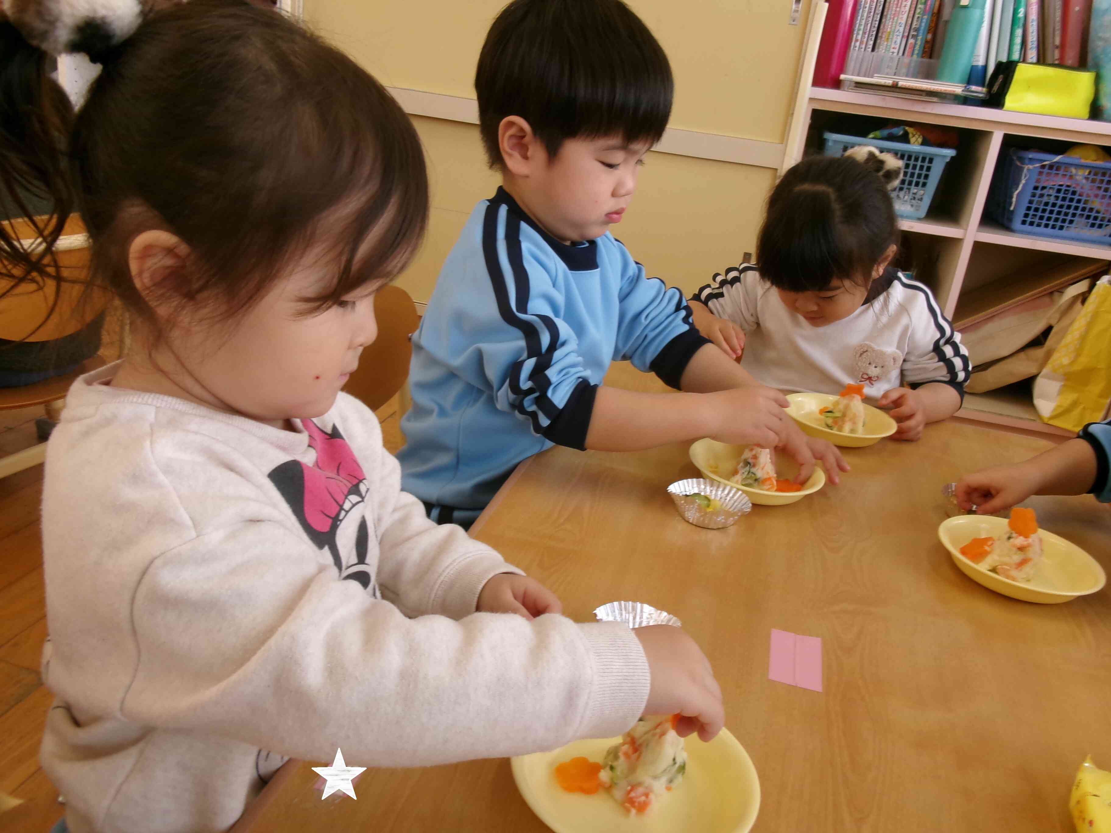 盛り付けてみよう！