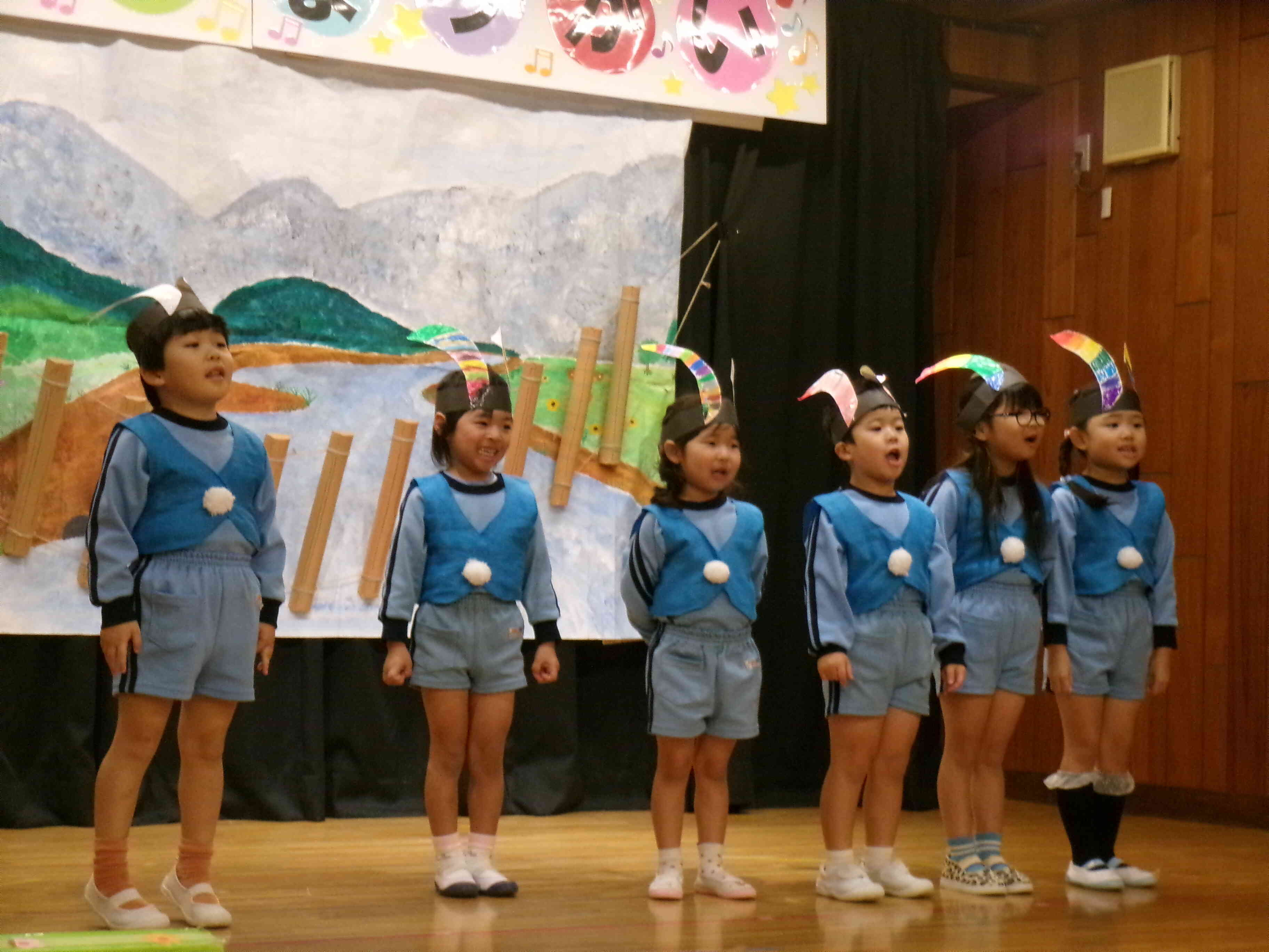 4.5歳児の発表会