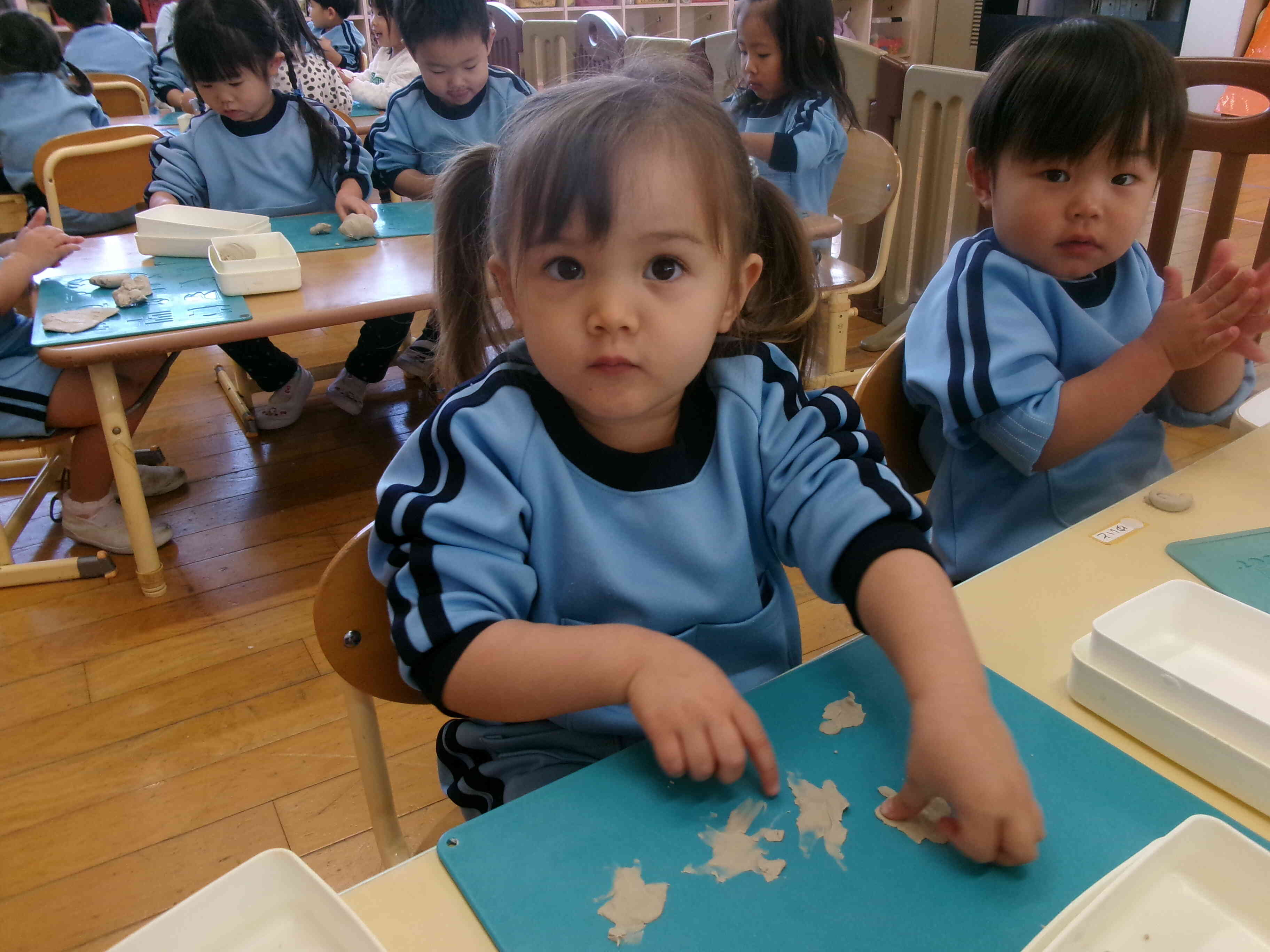 粘土をのばして何ができたのかな？