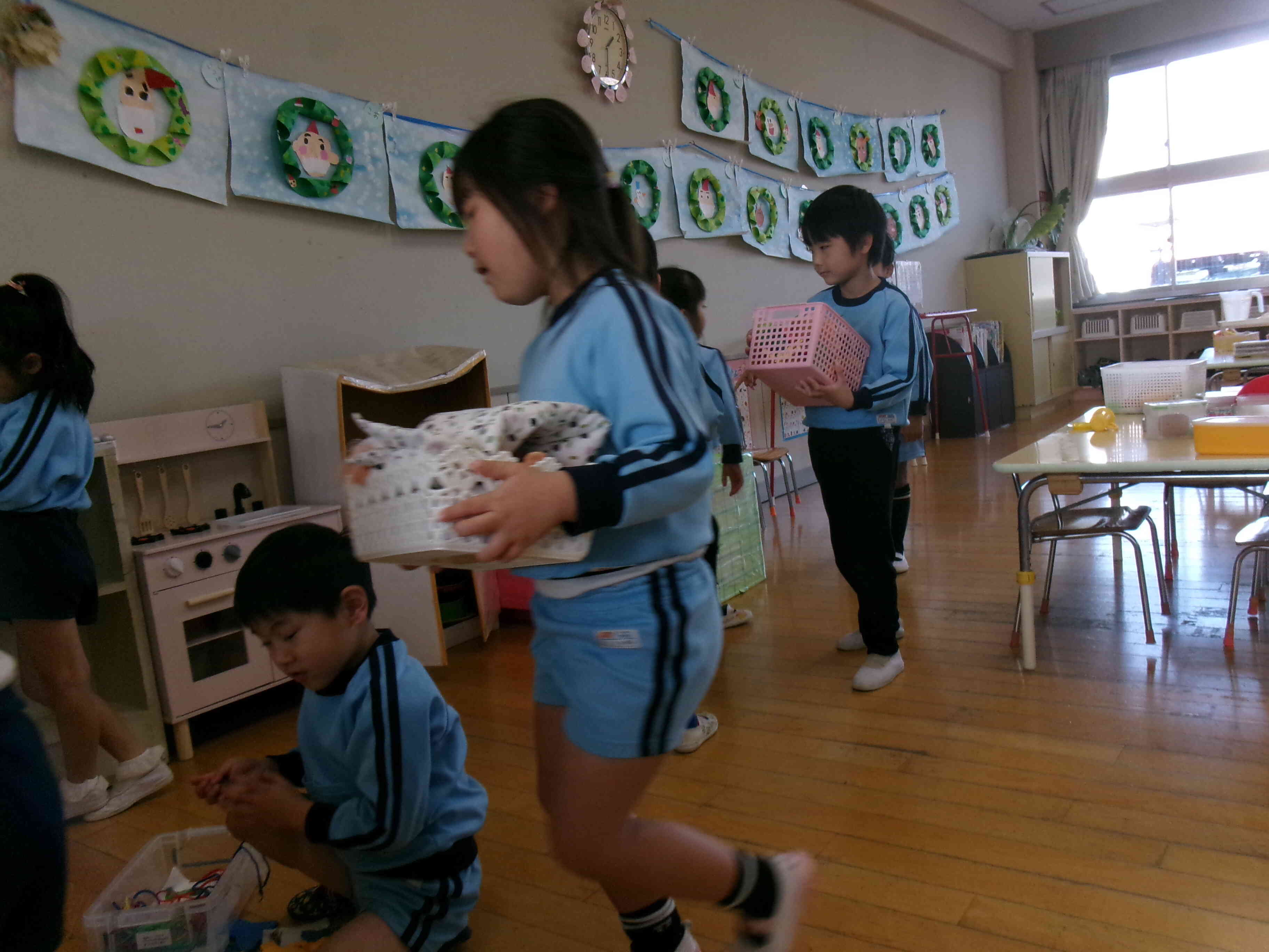 きれいに戻そう。