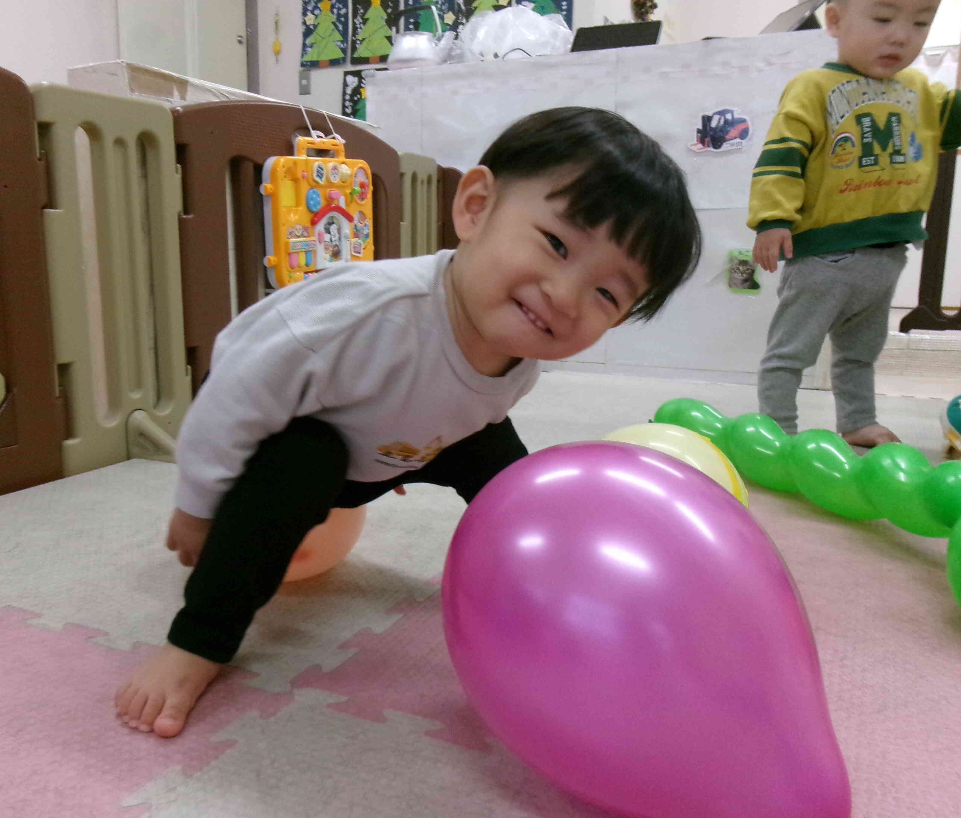 座れるかな～？