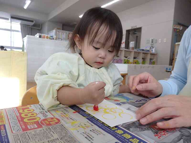 りす組の製作の様子♪