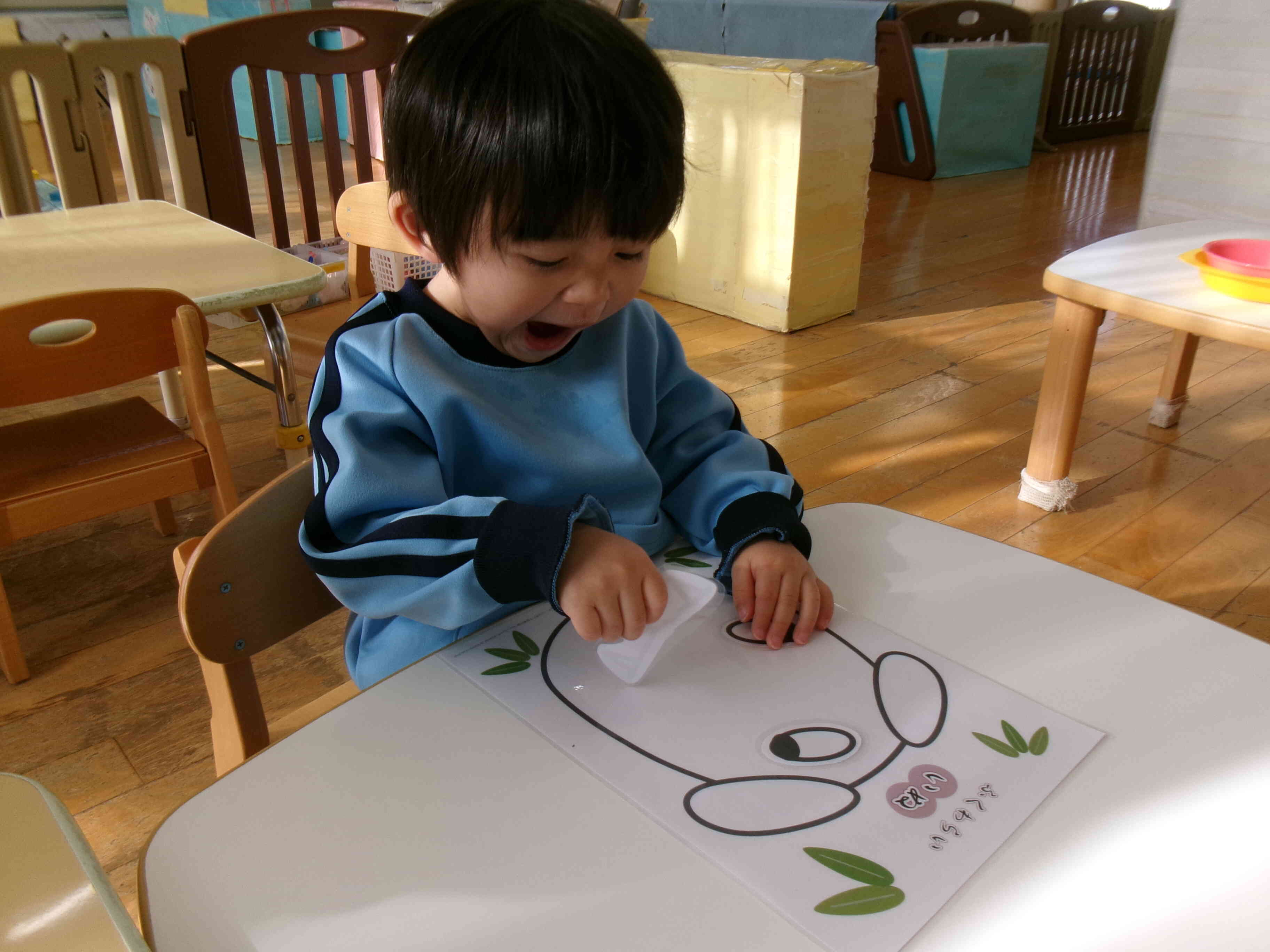 お口はどこかな～？