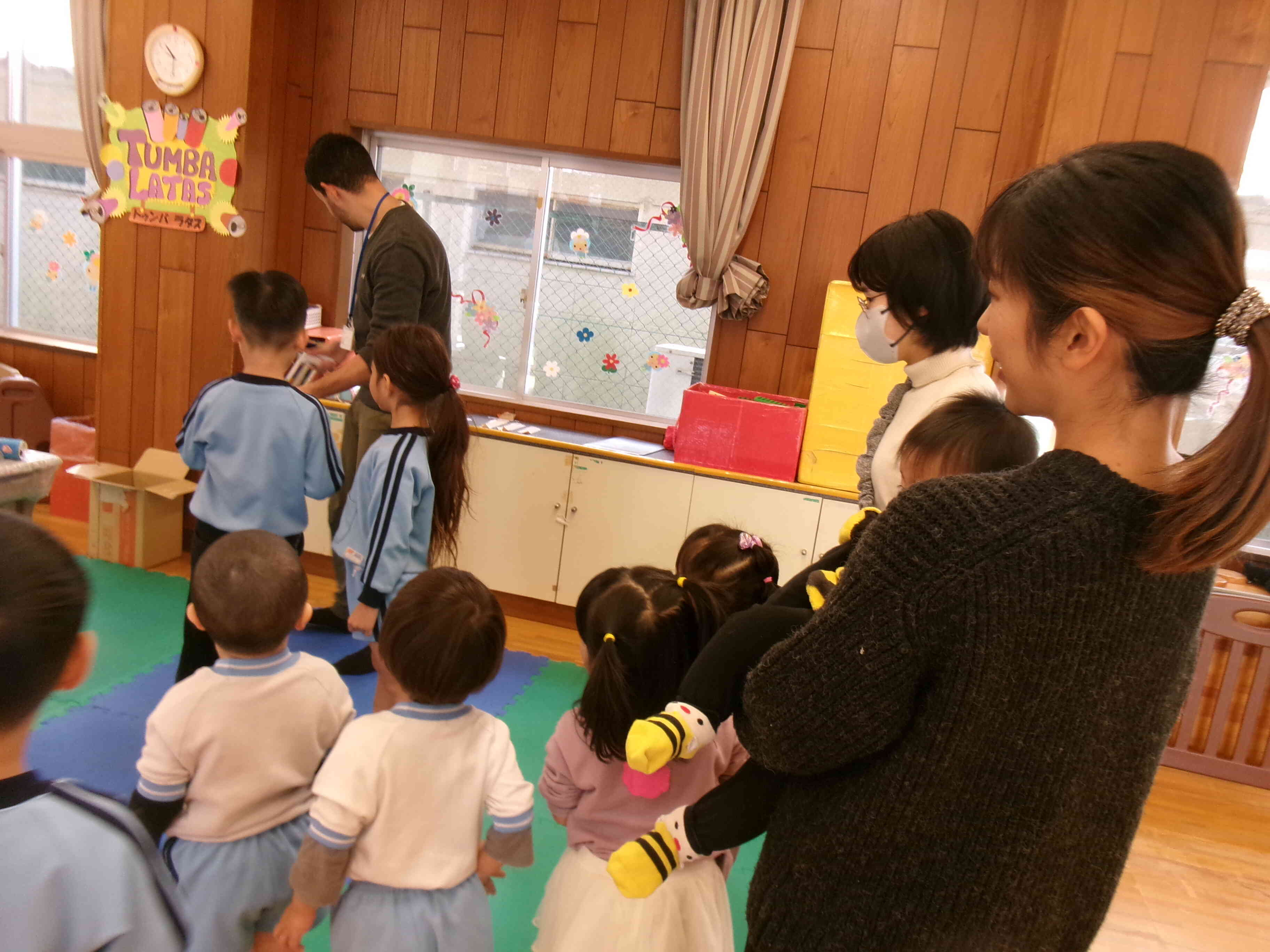 今日は保育園のお友だちも一緒に楽しんだよ♪