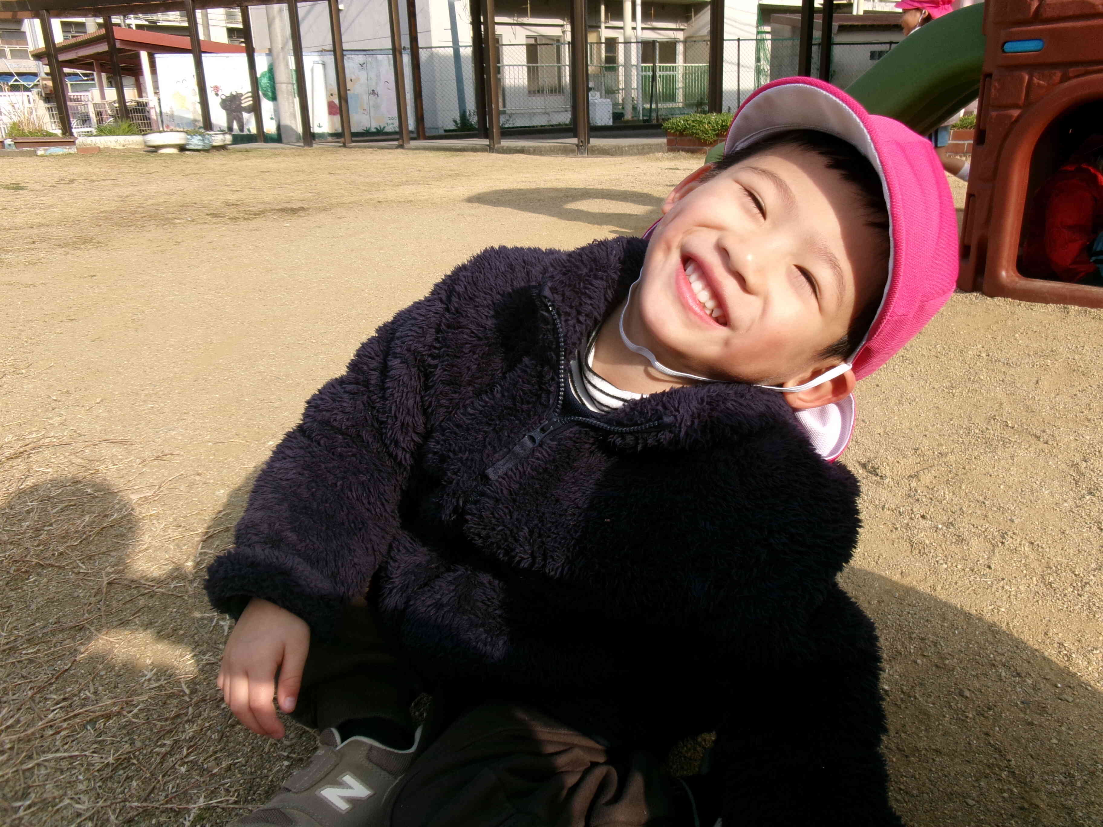 温かくて気持ちいいね