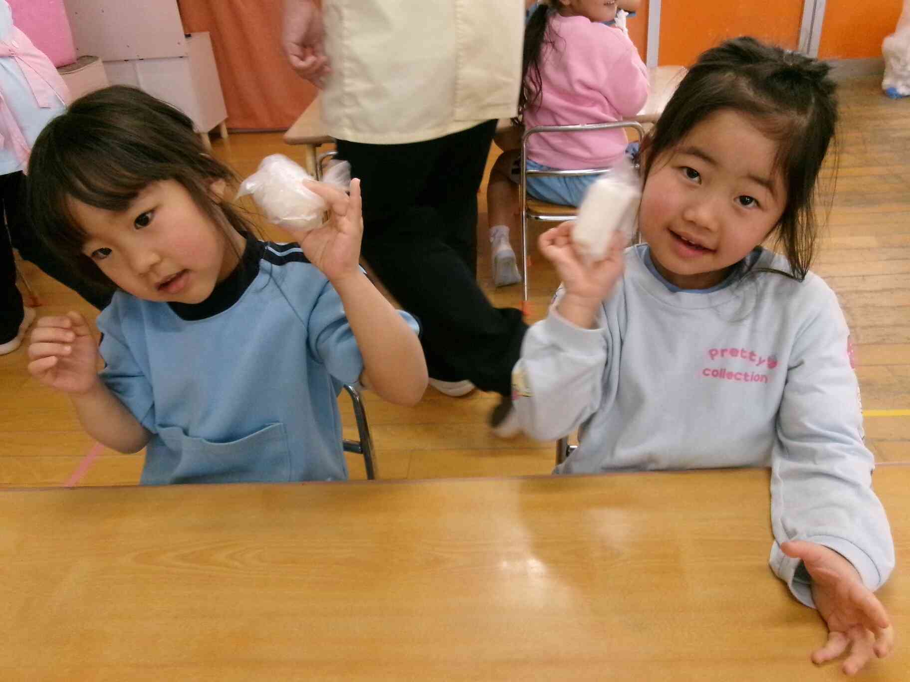 いっぱい振ってみよう～