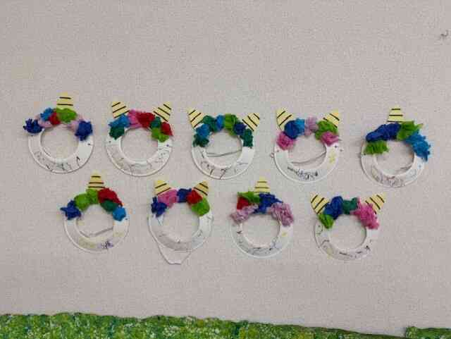 「ひよこ組」鬼のお面を作ったよ！