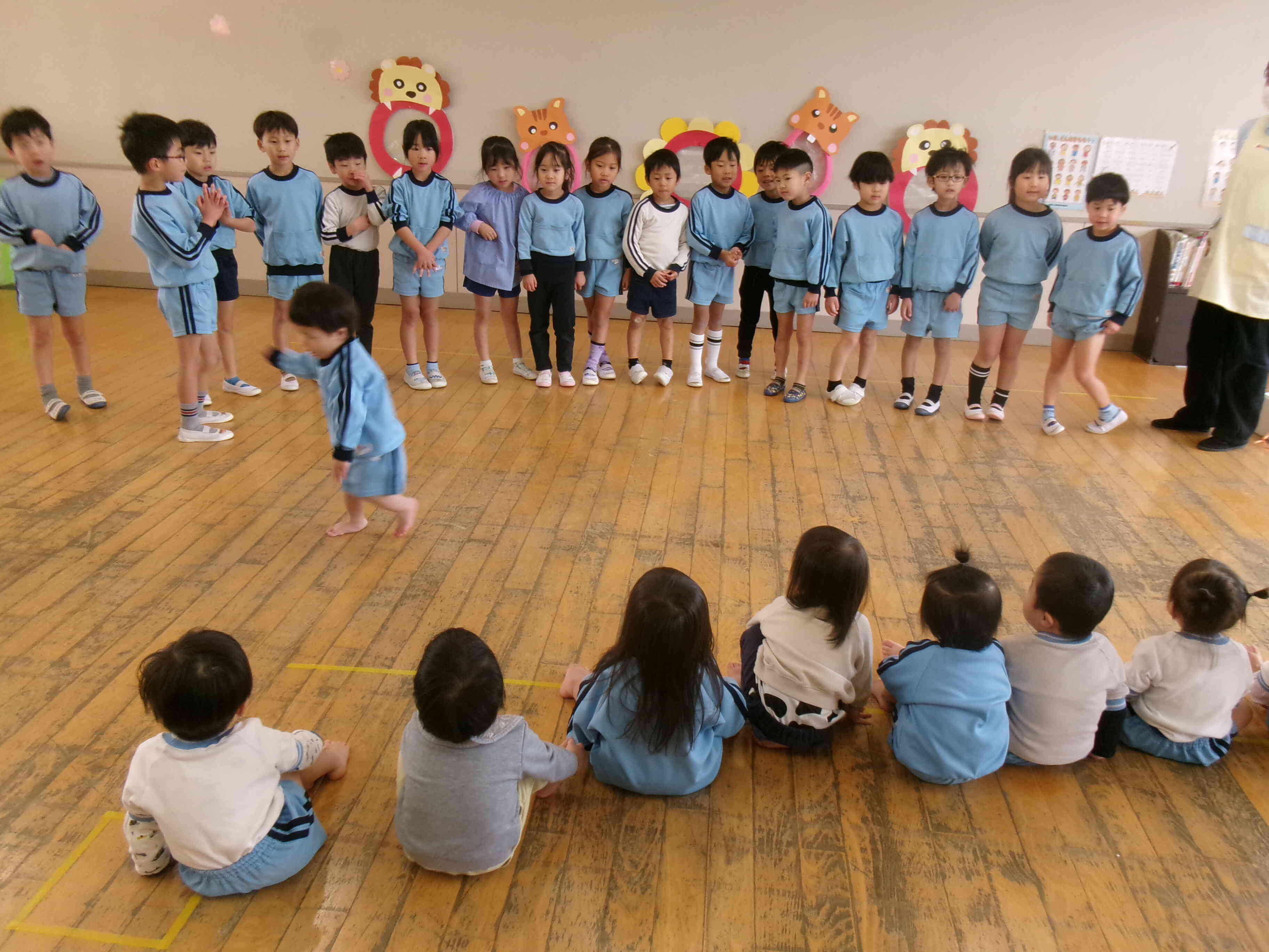 ２日目は、どんぐりチームが遊びに行ったよ。