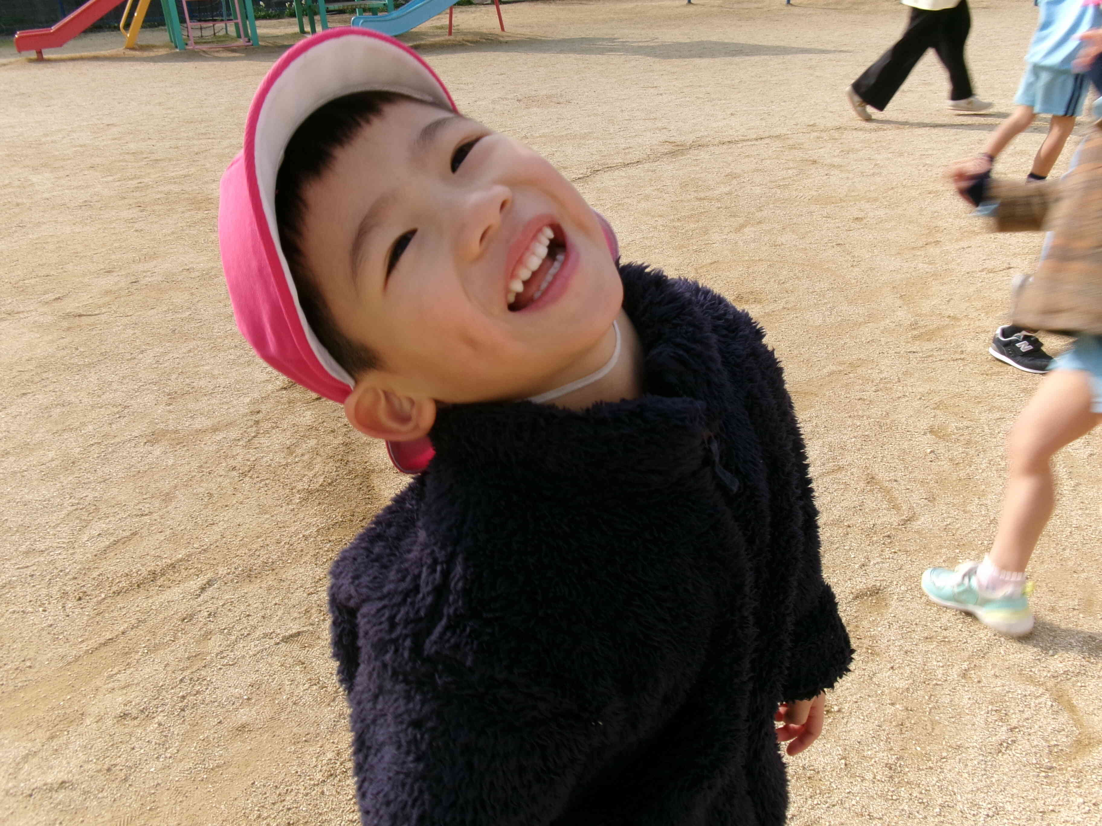 お外気持ちいいね