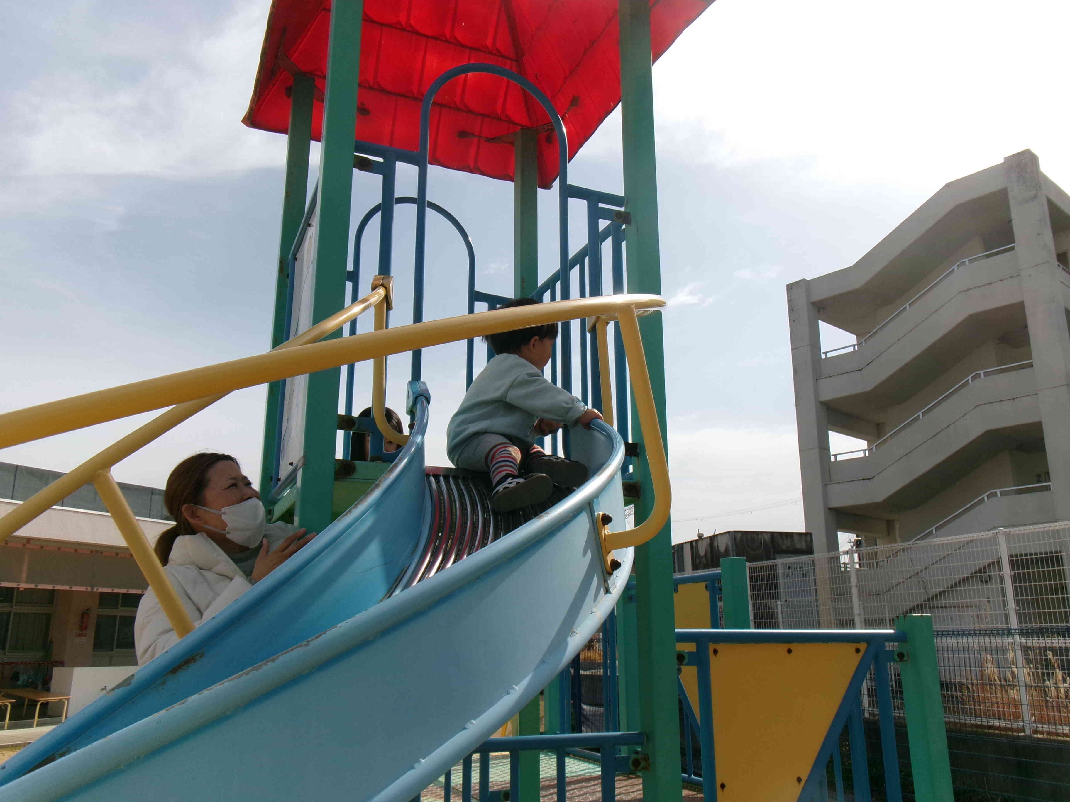 １人で滑れるよ！！平気だよ☆