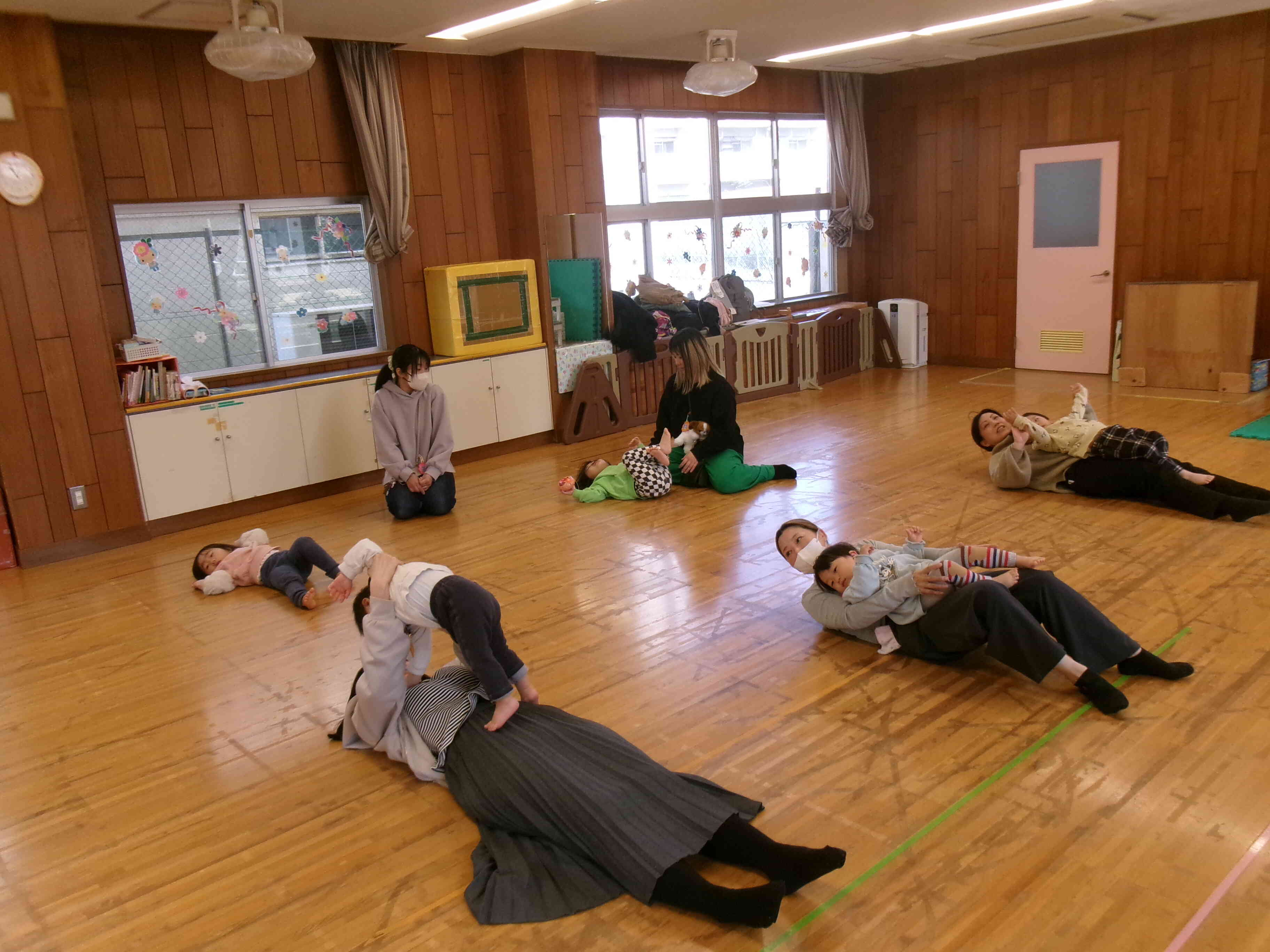 2/24園庭開放「リズム遊び」