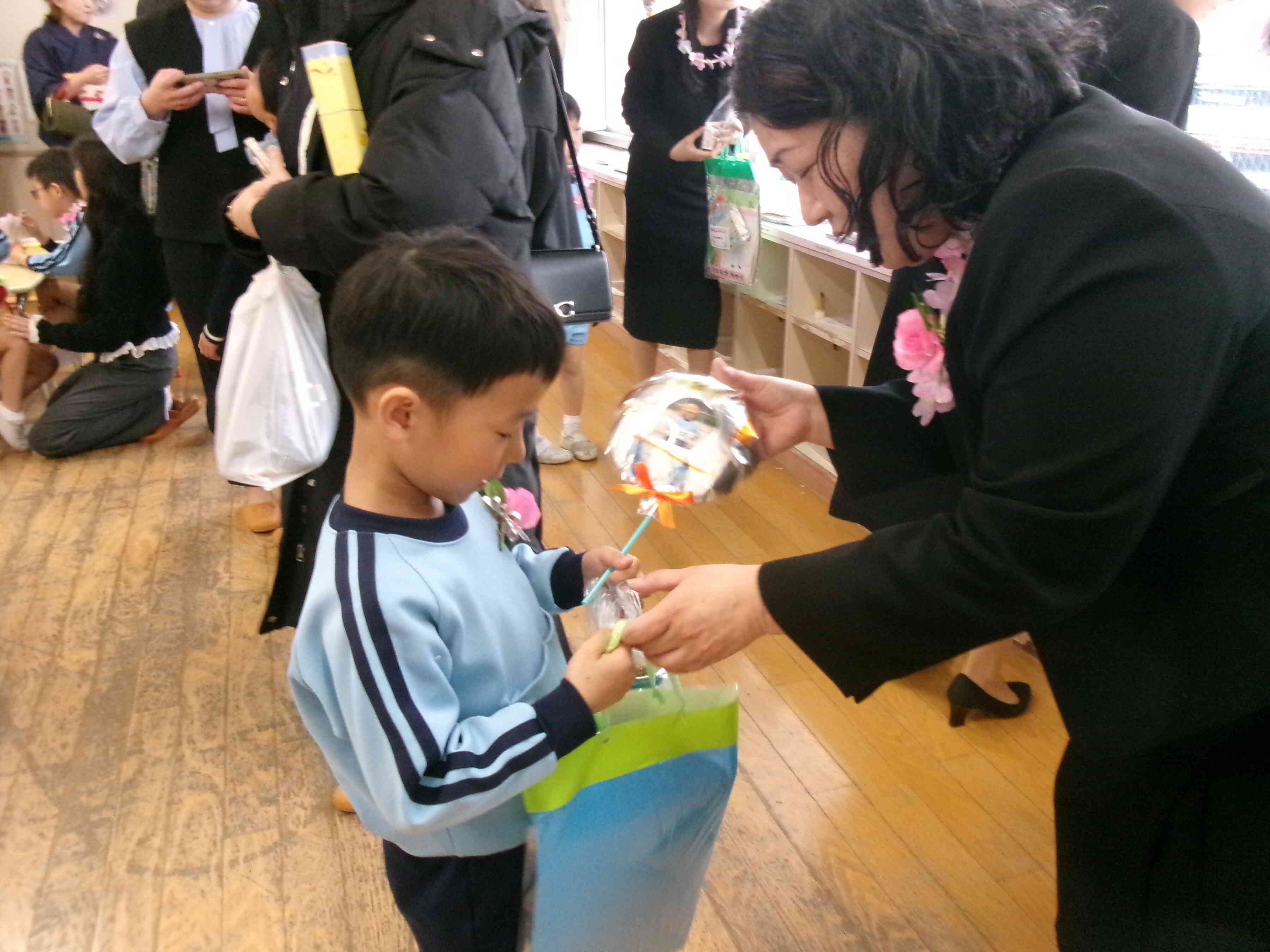 1年間よく頑張ったね。