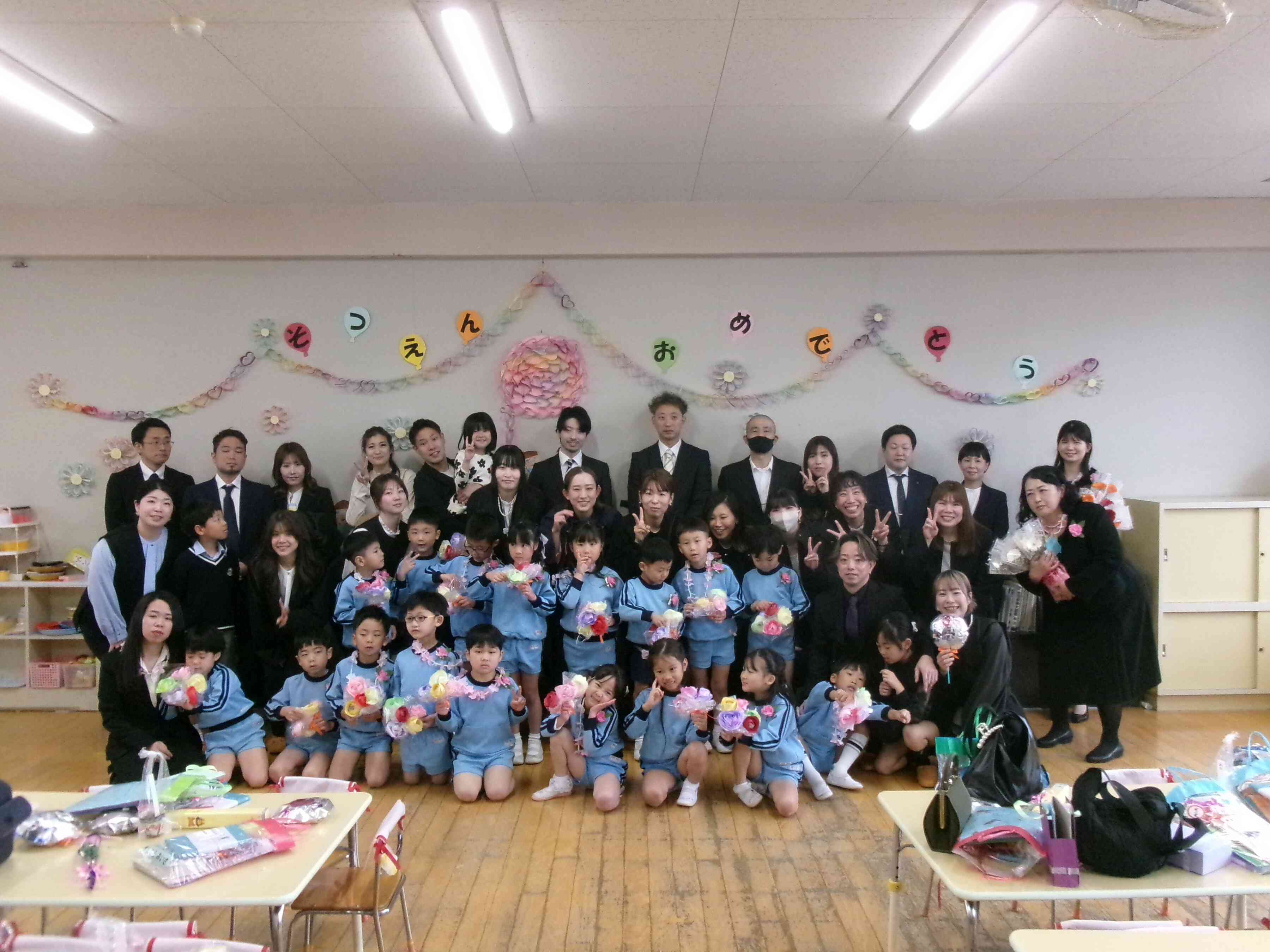集合写真を撮りました。