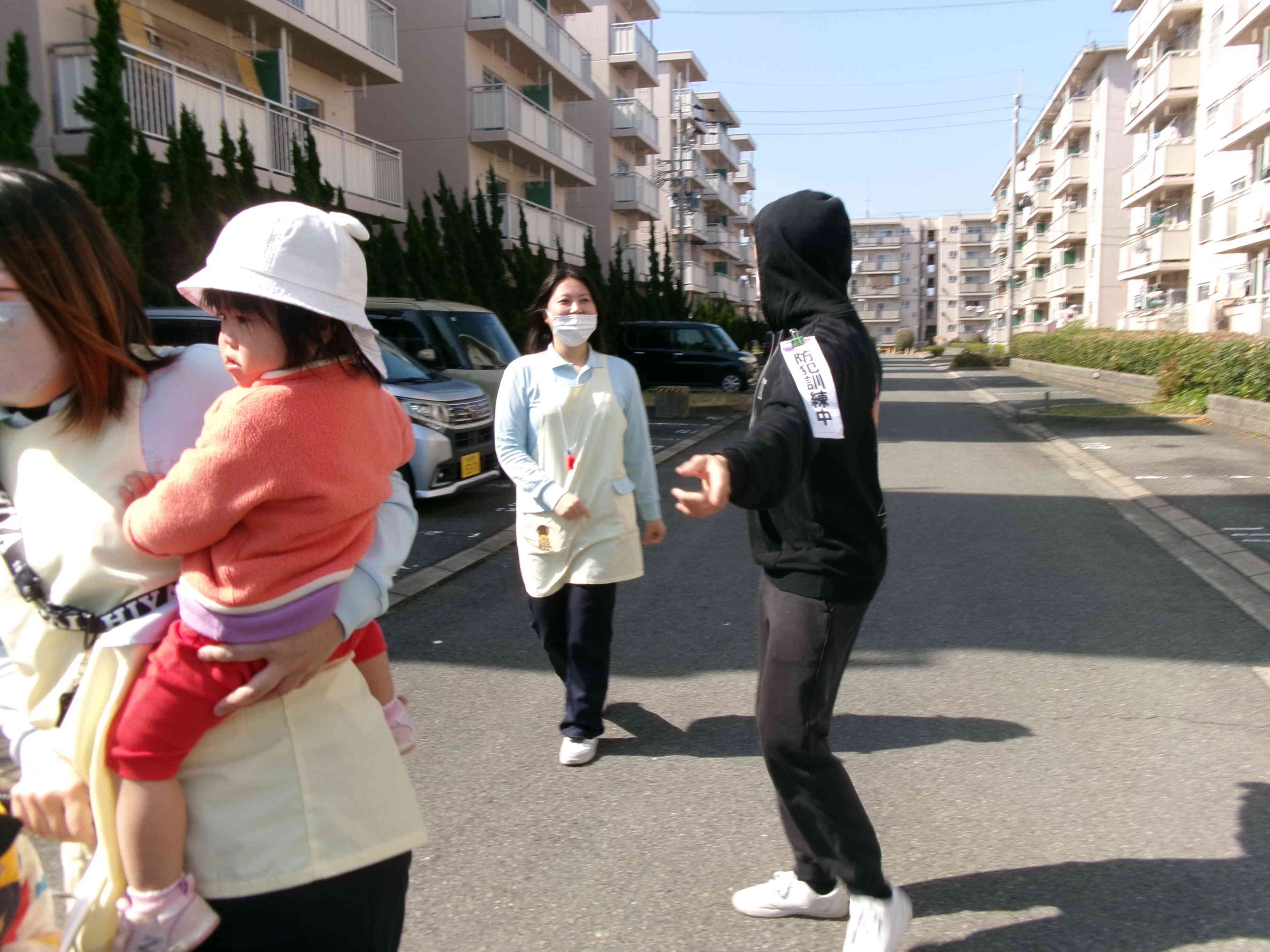 不審者が追ってきました。