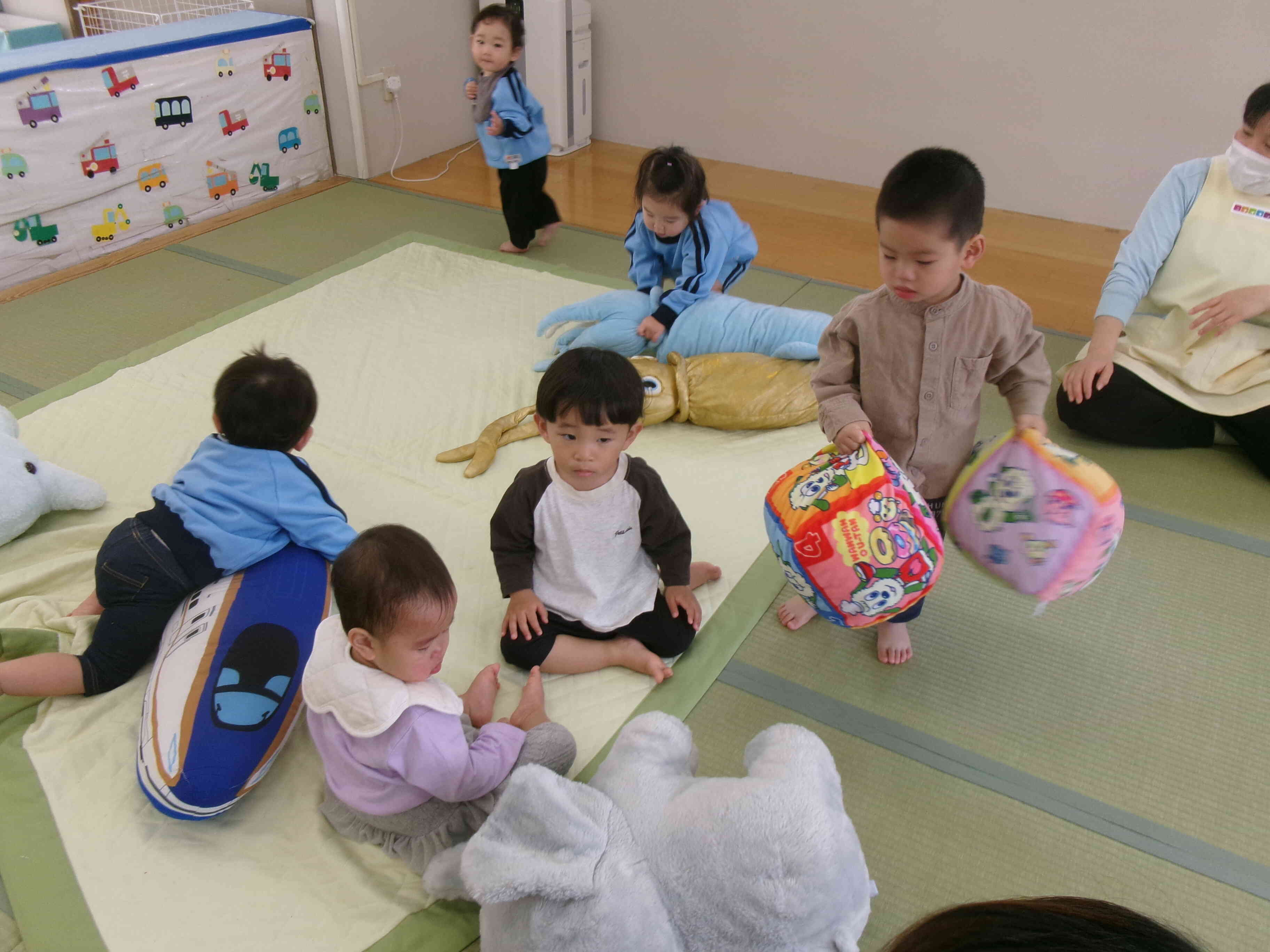 新しいクラスになったよ♪（りす組）