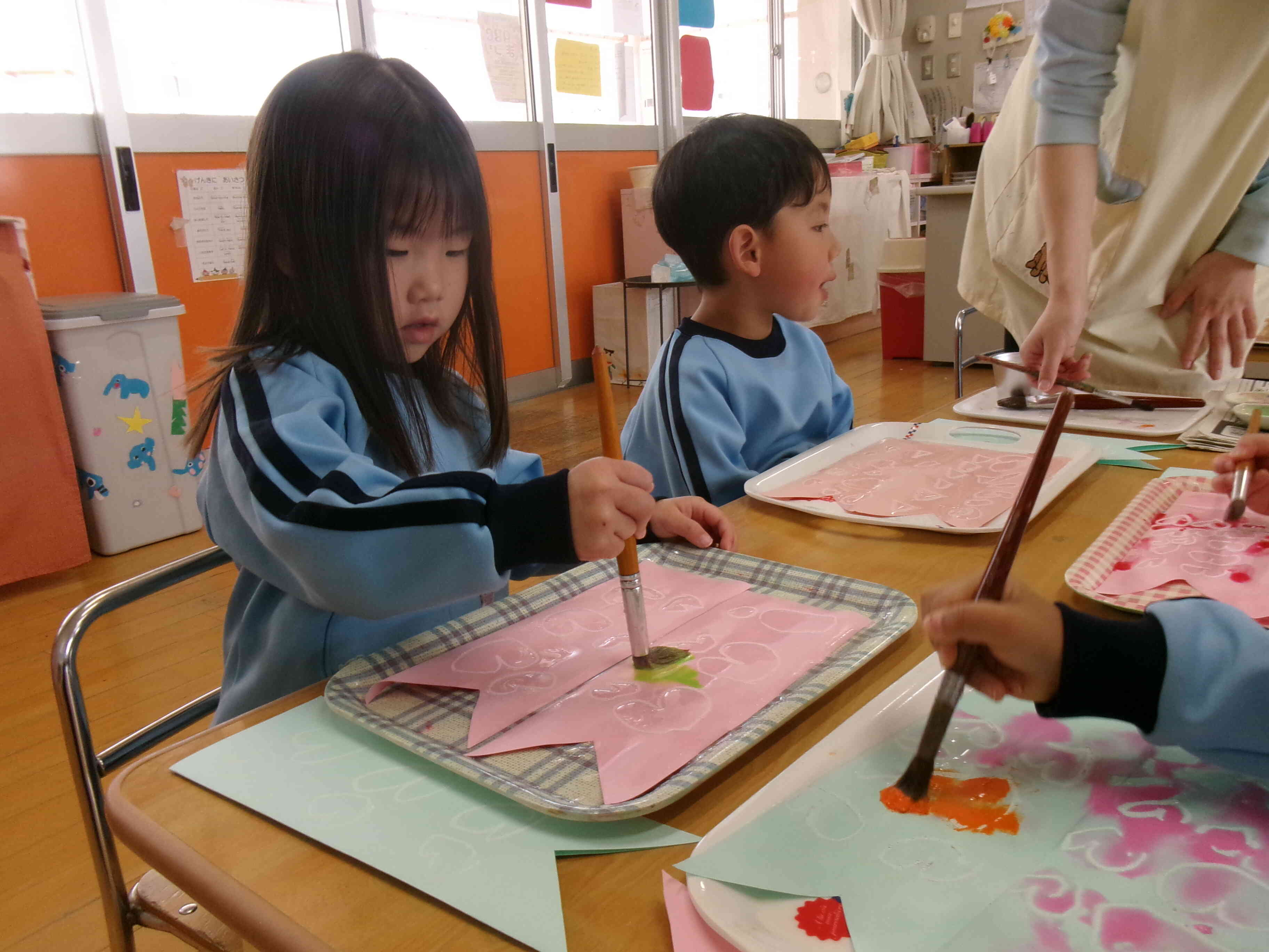 こいのぼりの制作をしたよ