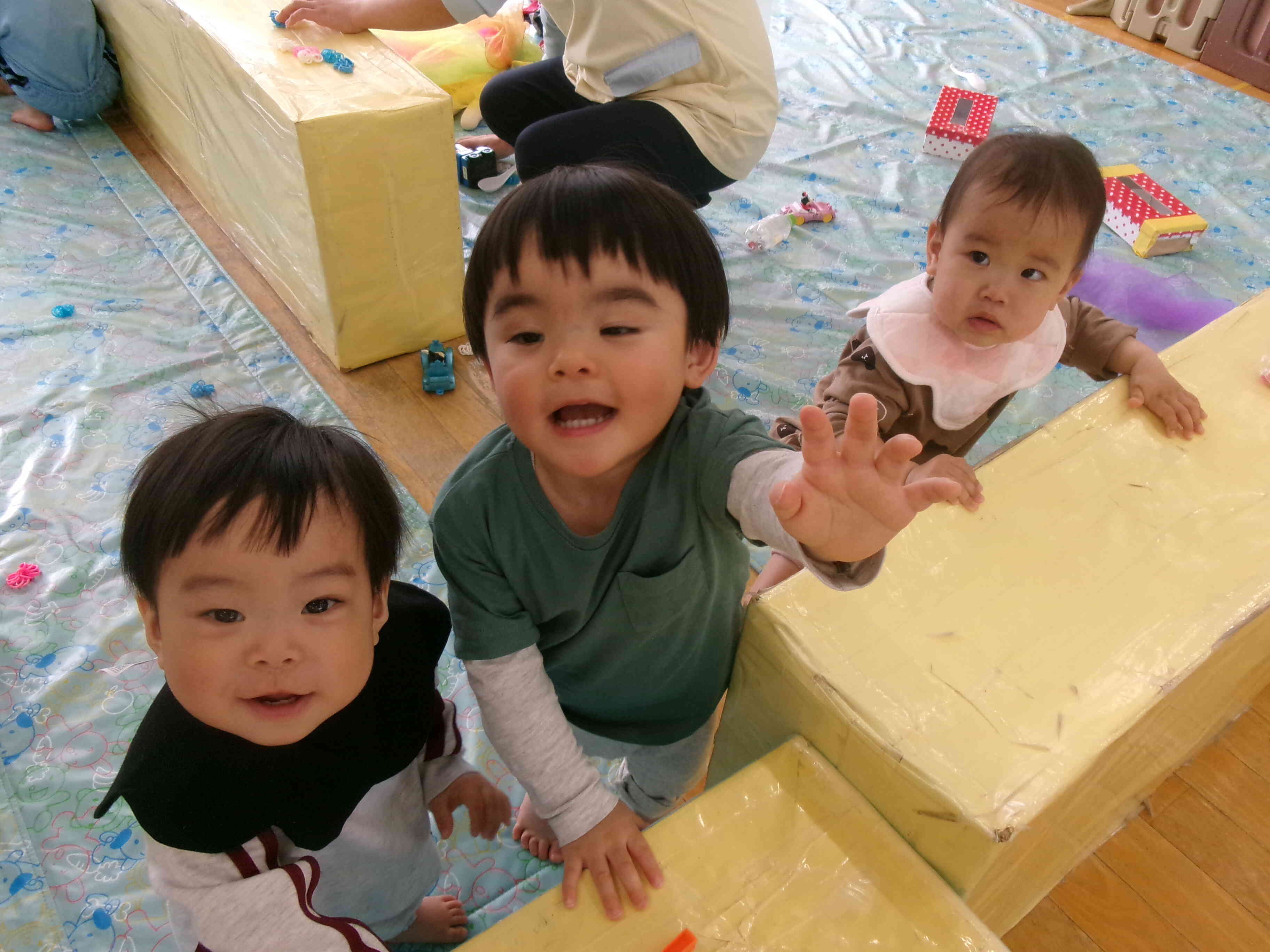 遊ぶの楽しい～