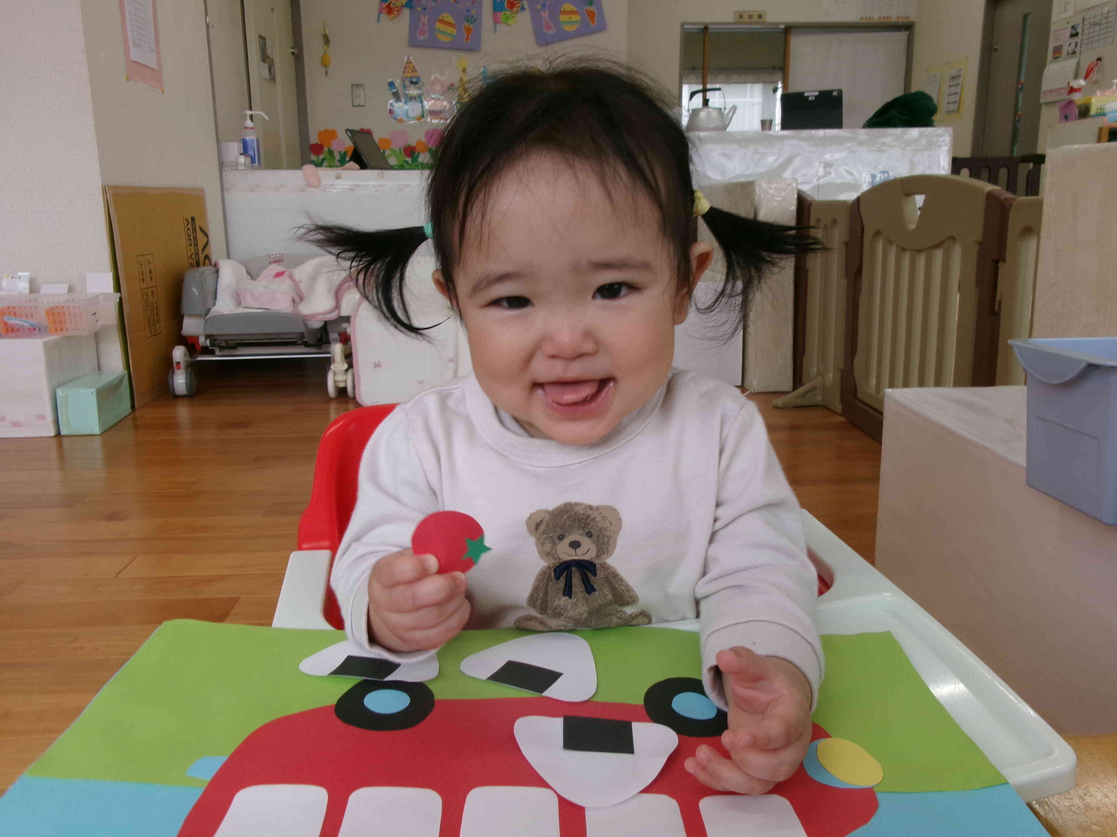 『おべんとうバス』おいしそうにできたでしょ♪