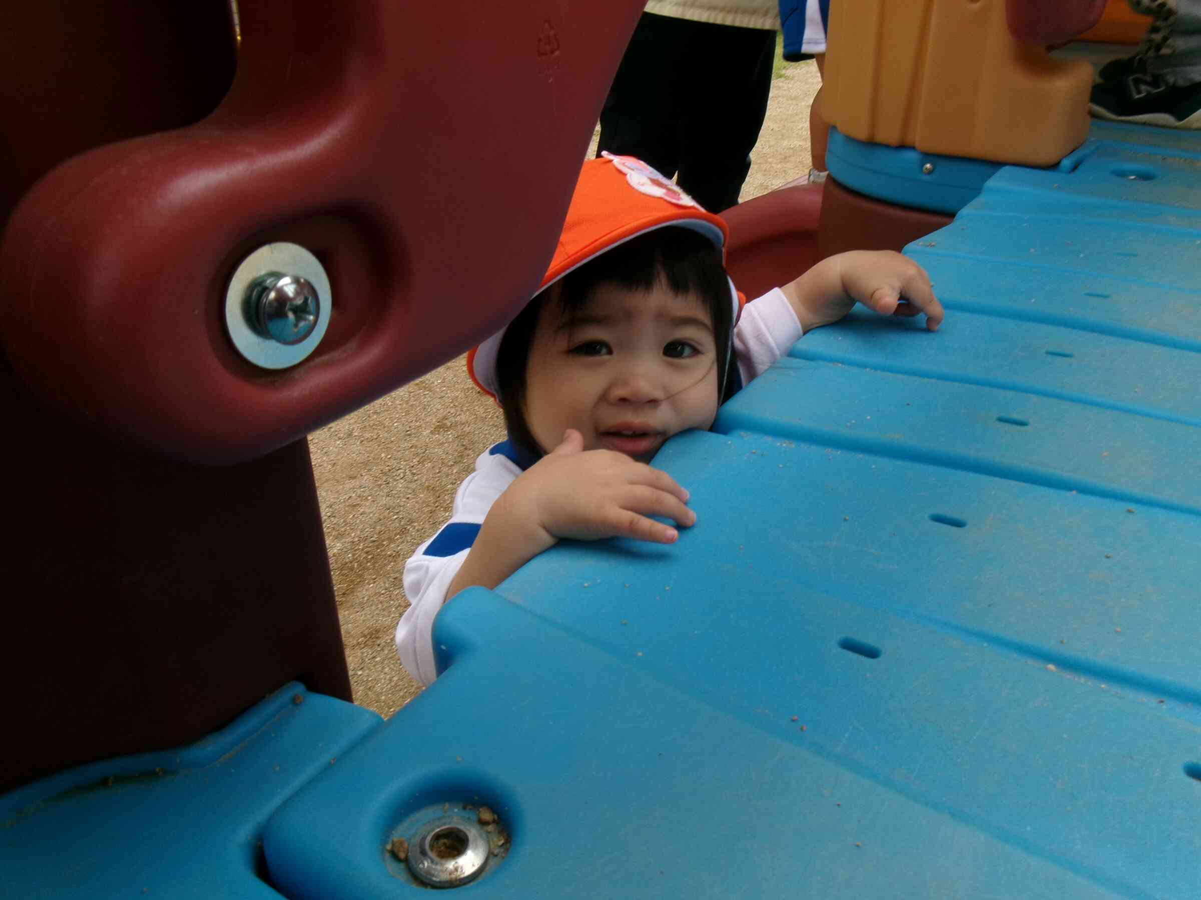 園庭でもたくさん遊んだよ