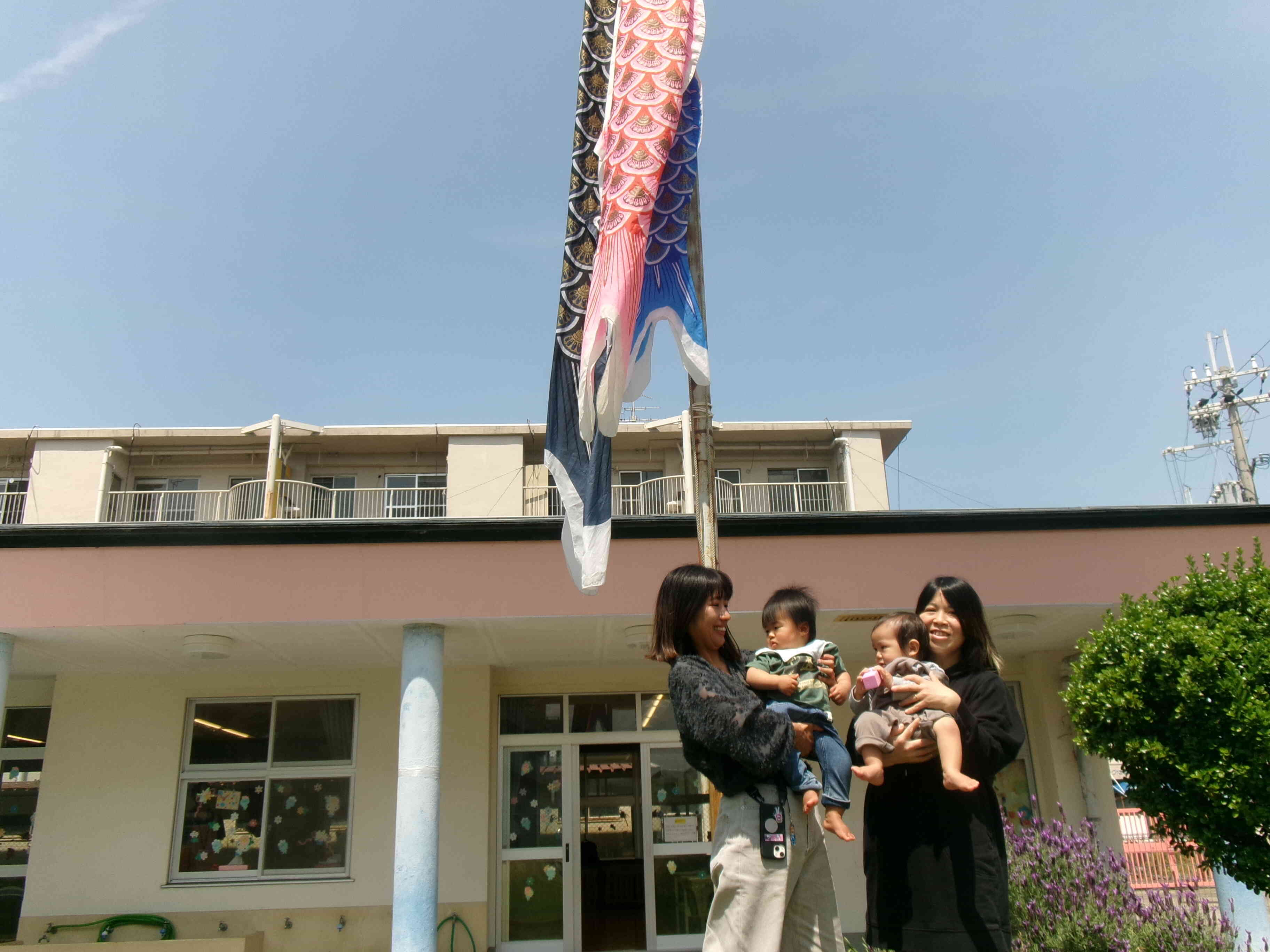 4月★園庭で遊ぼう！