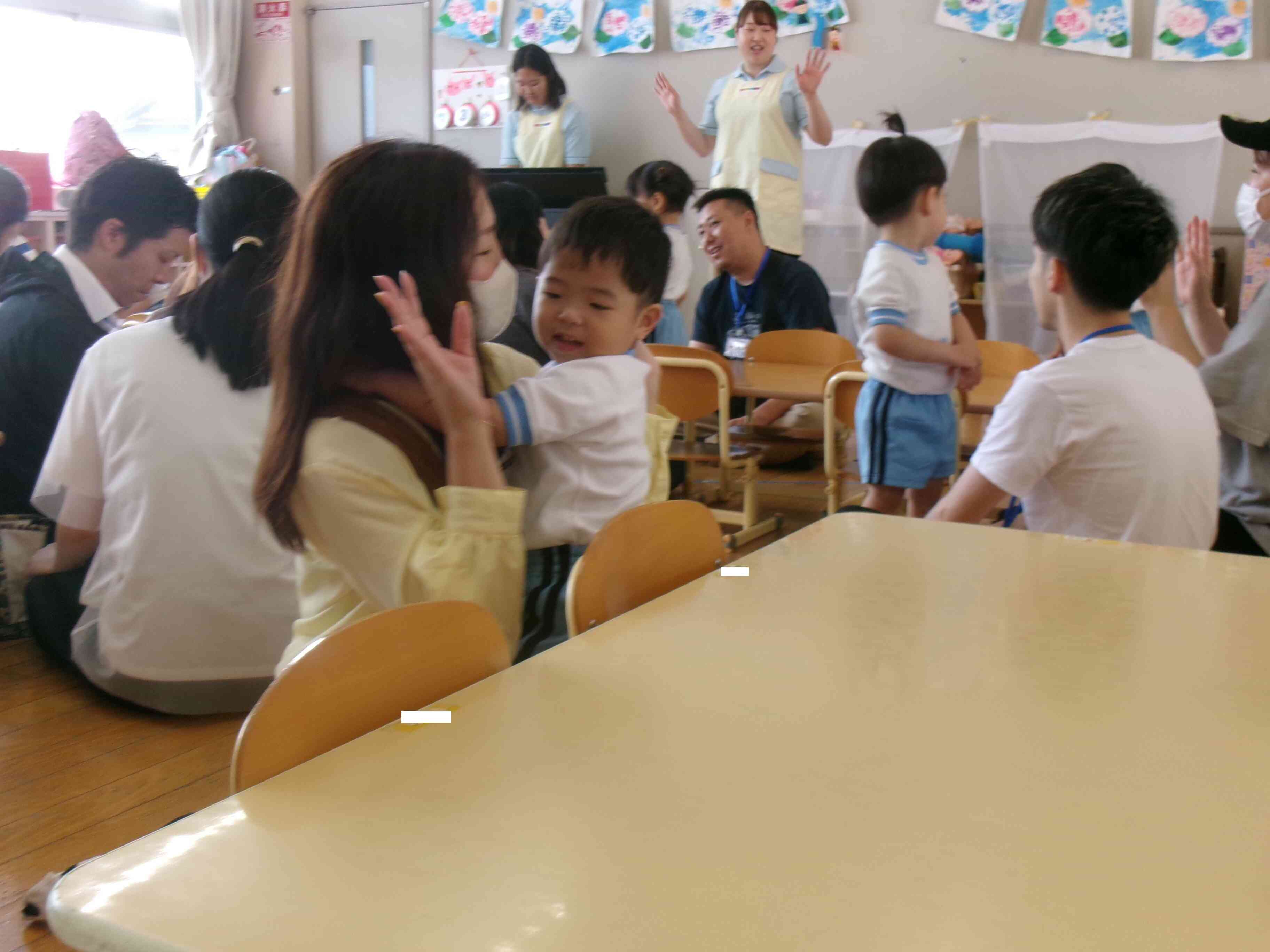 朝の会の様子！