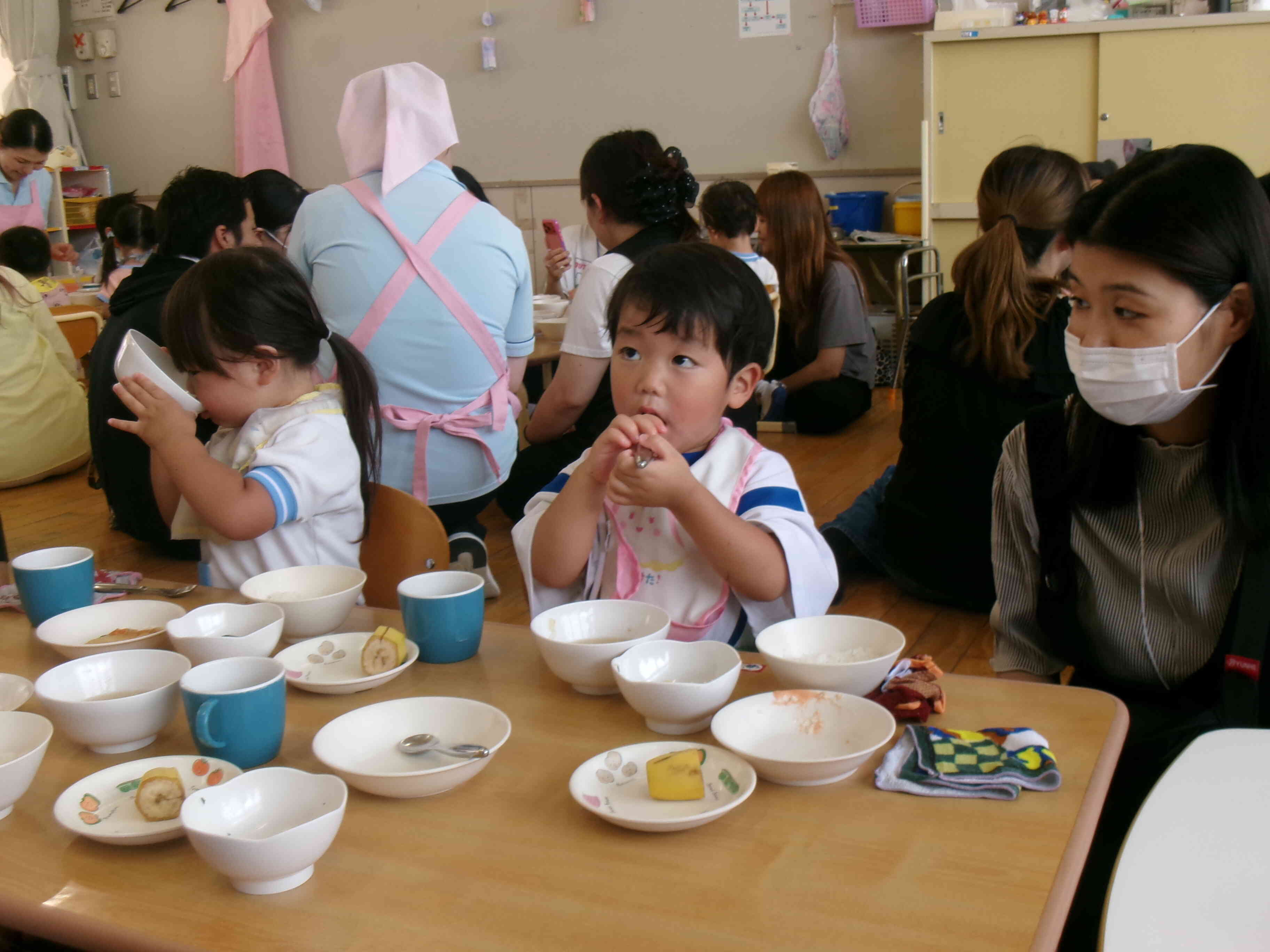 おいしいお給食の時間！