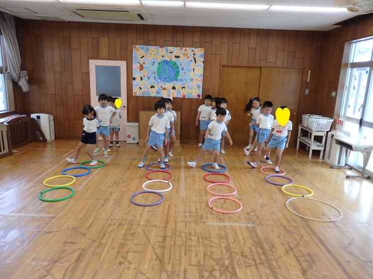 リズム遊びをしたよ！