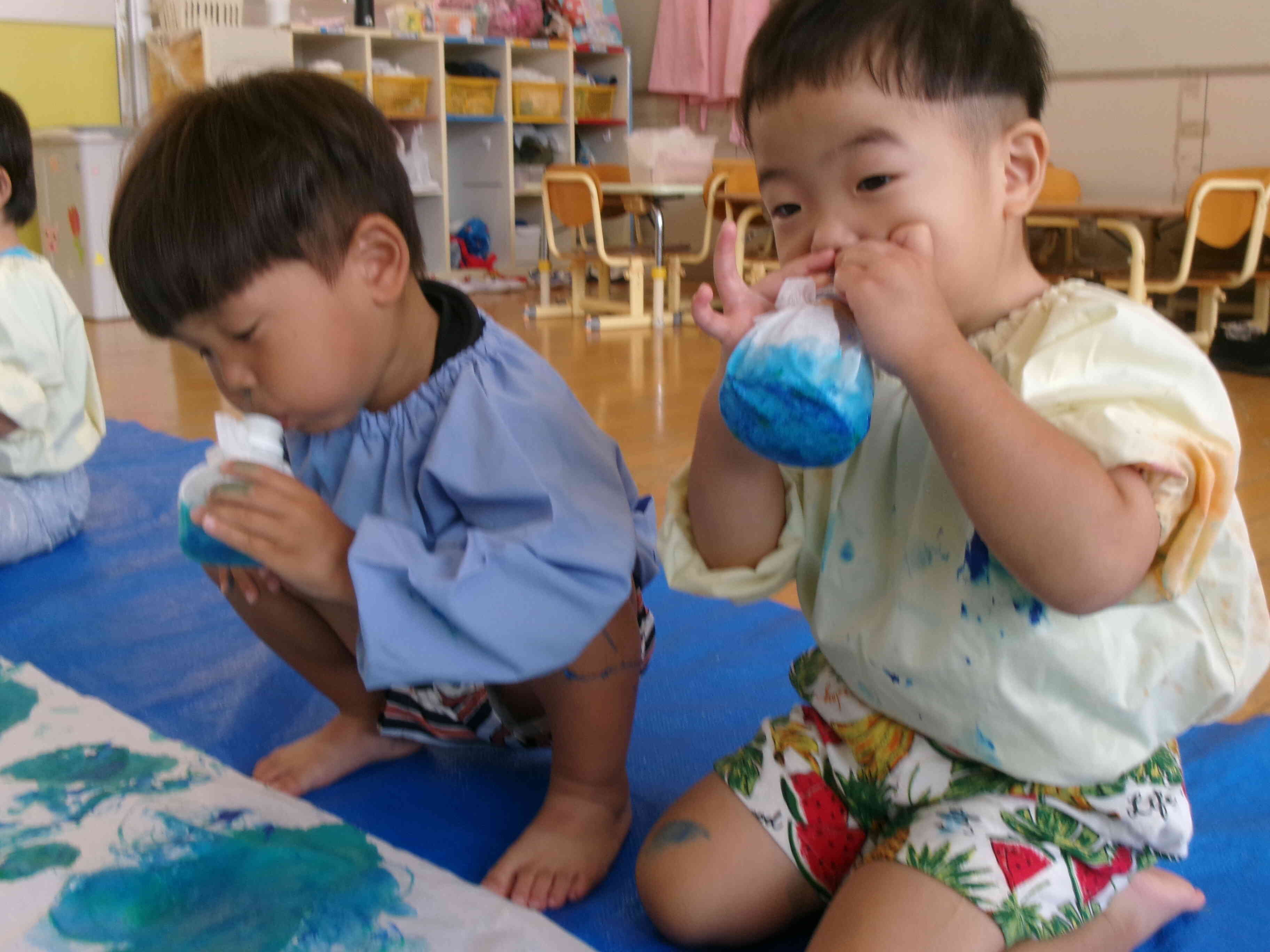 うさぎ組 夏の遊びを満喫したよ