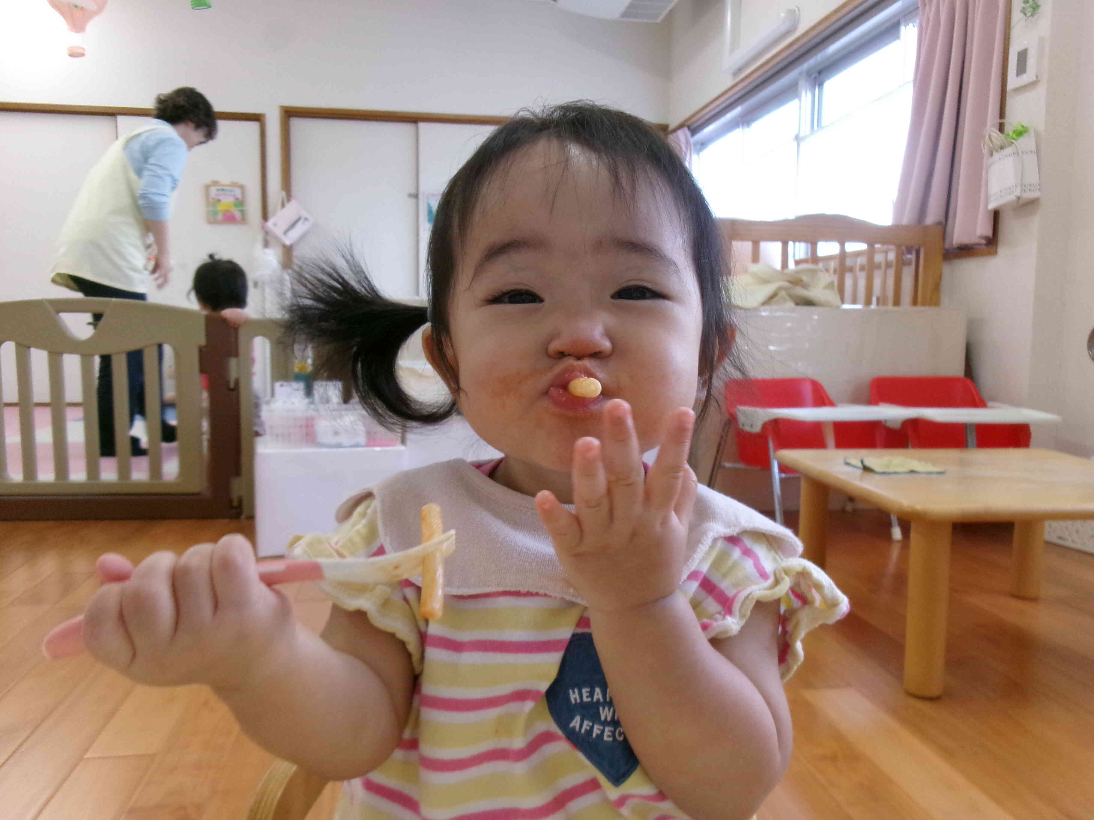 おやつおいしい～♡♡♡