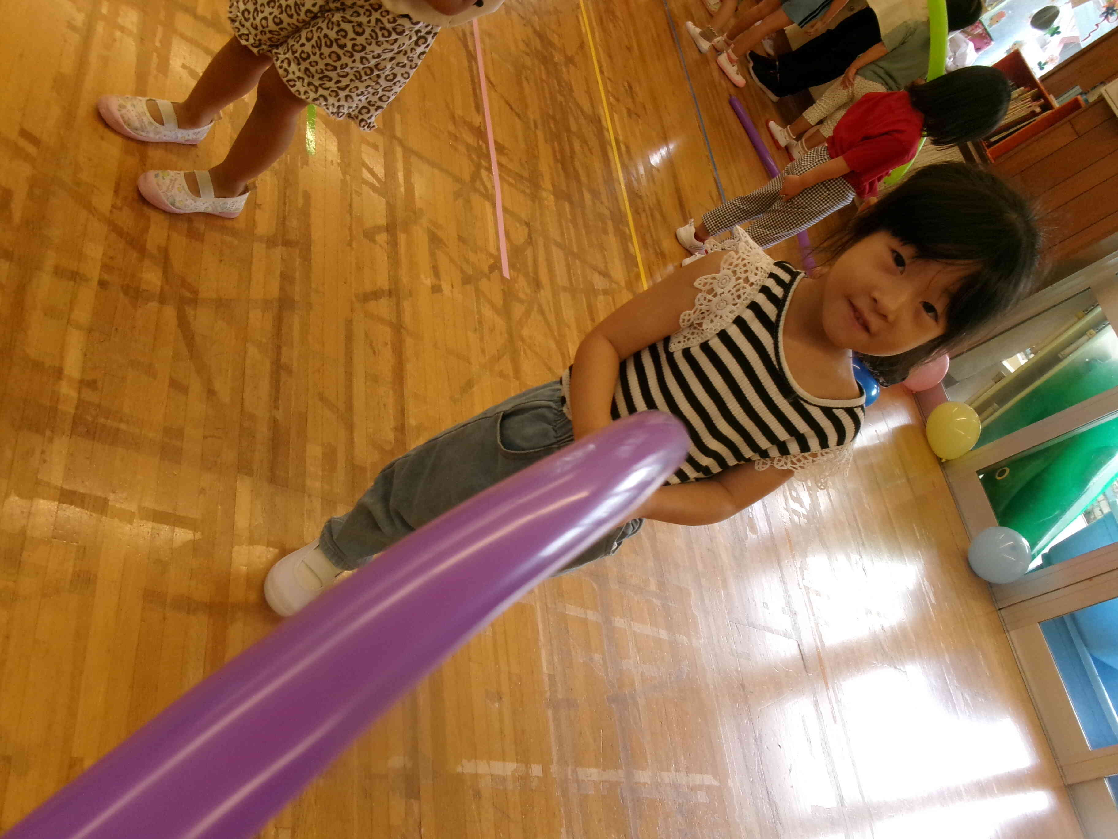長い風船もあったよ♪