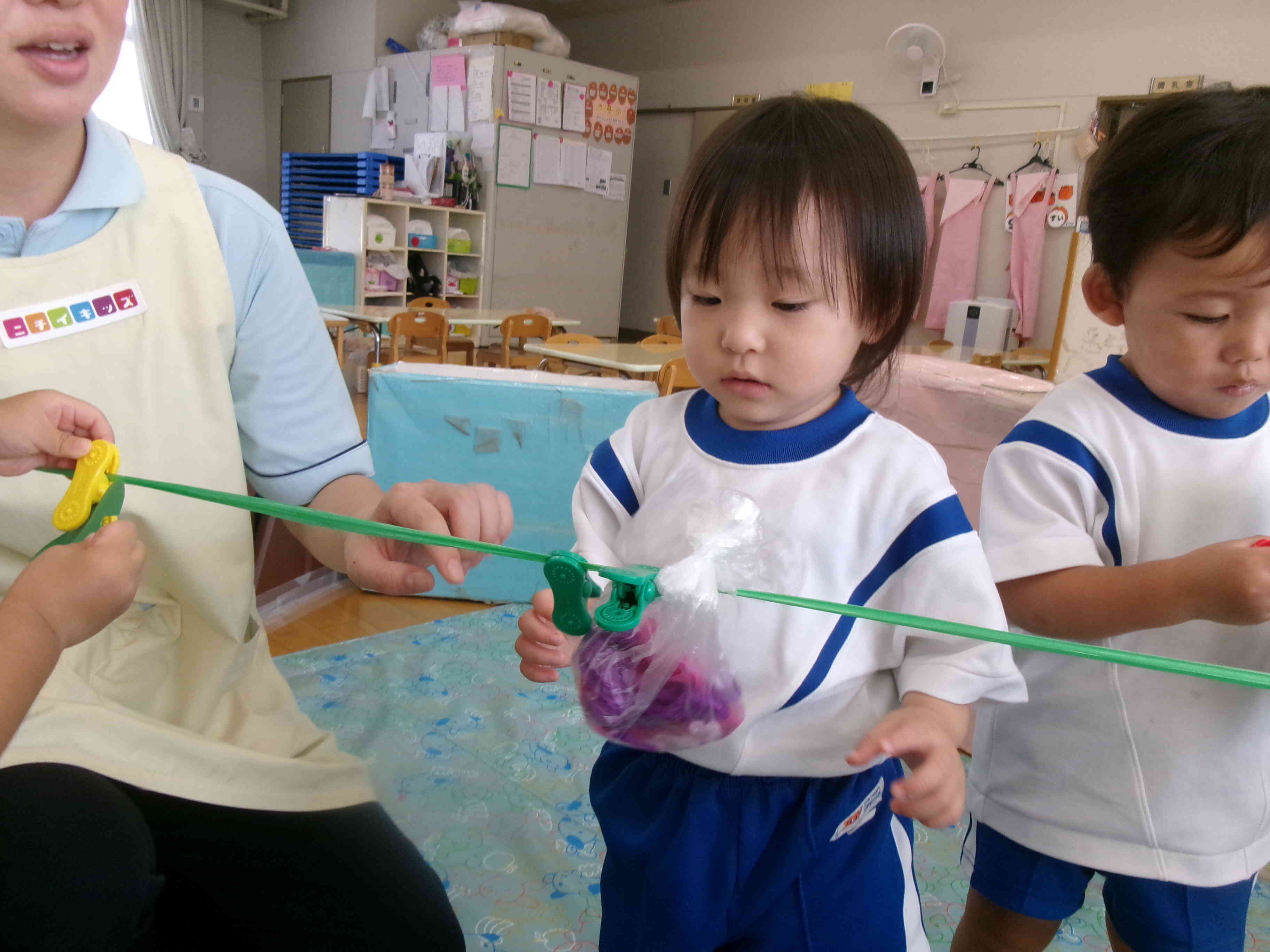 ぶどう狩りをしたよ！
