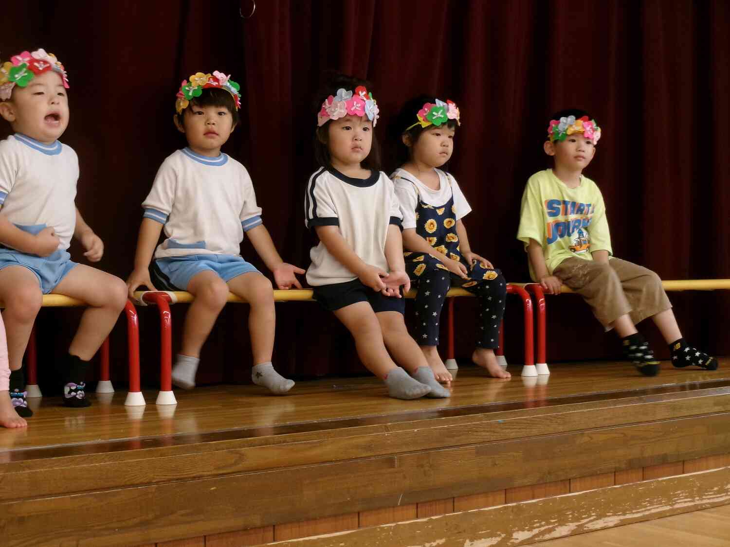 みんなから歌のプレゼントをしてもらったよ☆