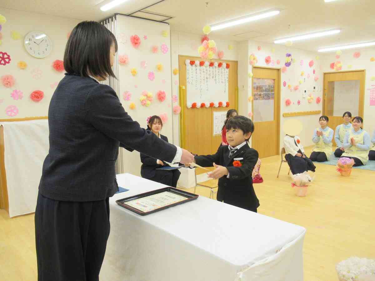 令和6年度第2回 卒園式｜ニチイキッズ芝公園保育園｜ニチイキッズ