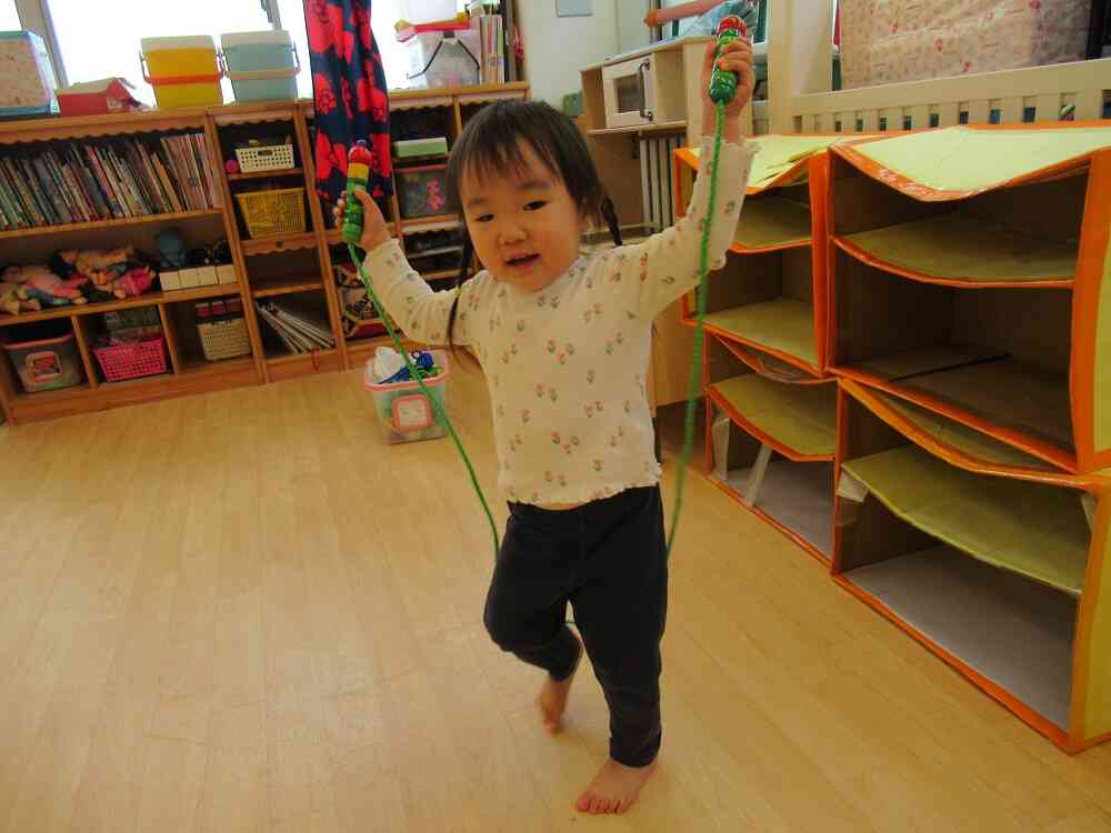 なわとびに挑戦!
