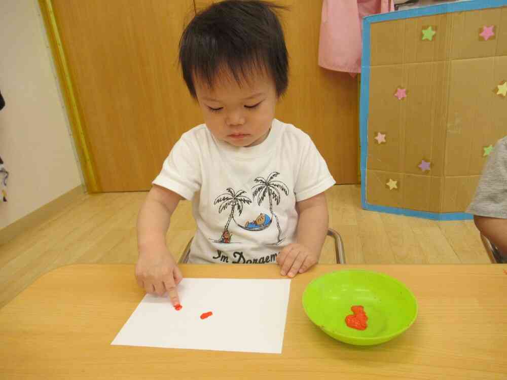 指絵の具☆