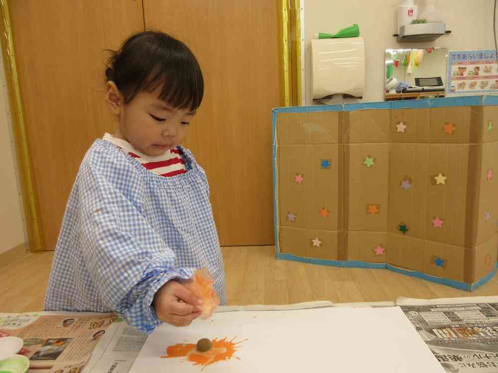 1歳児あひる組　～製作～