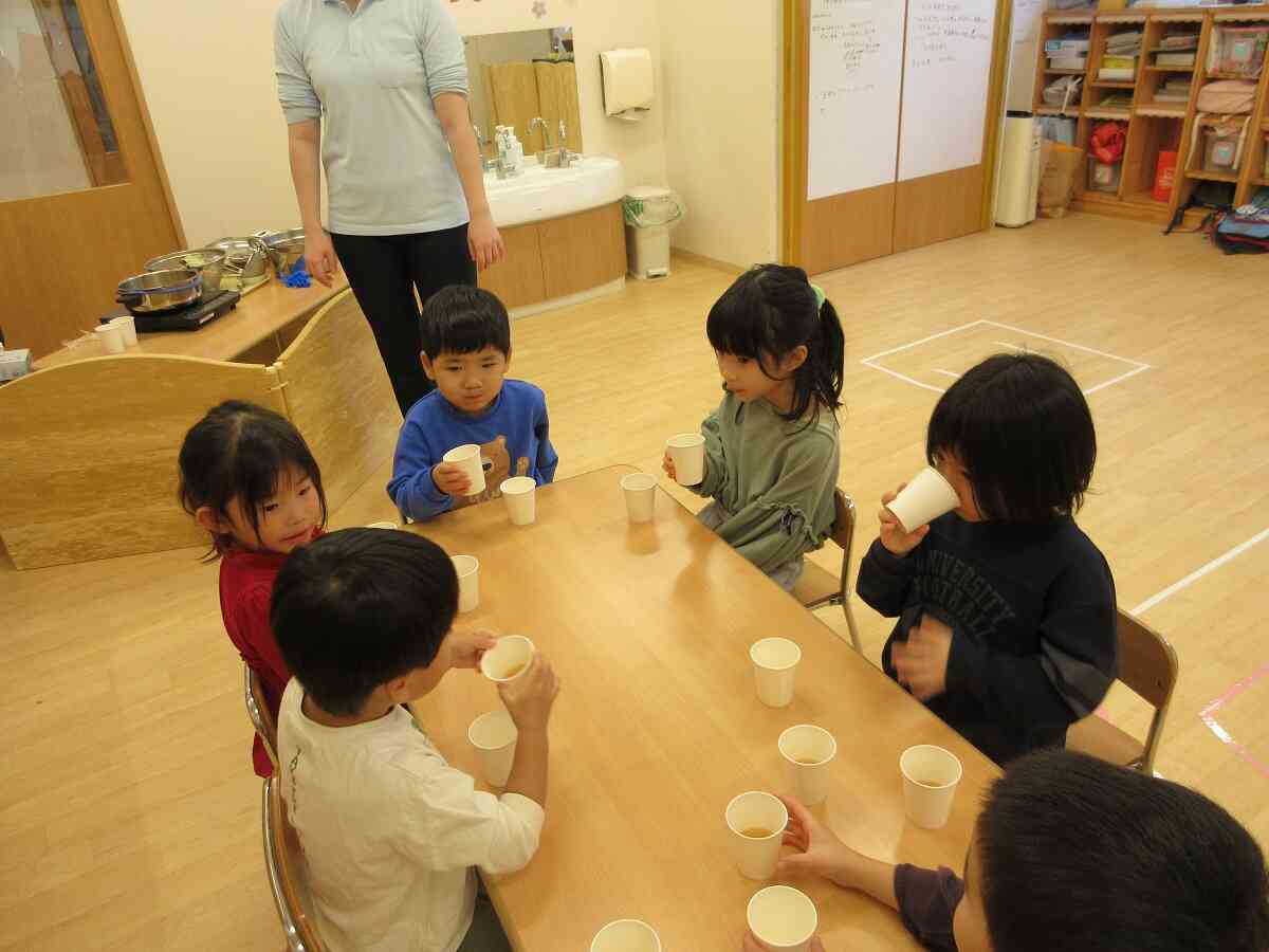 出汁の飲み比べ♪