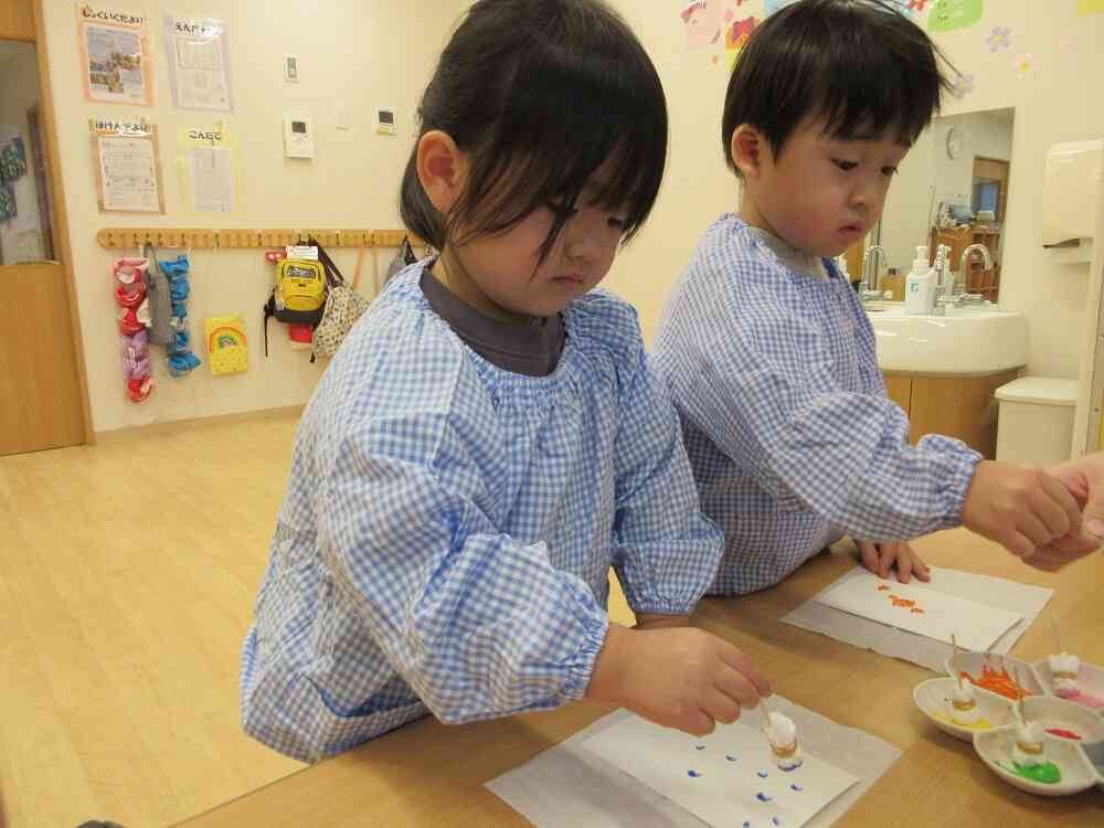 手作り年賀状を出したよ♪