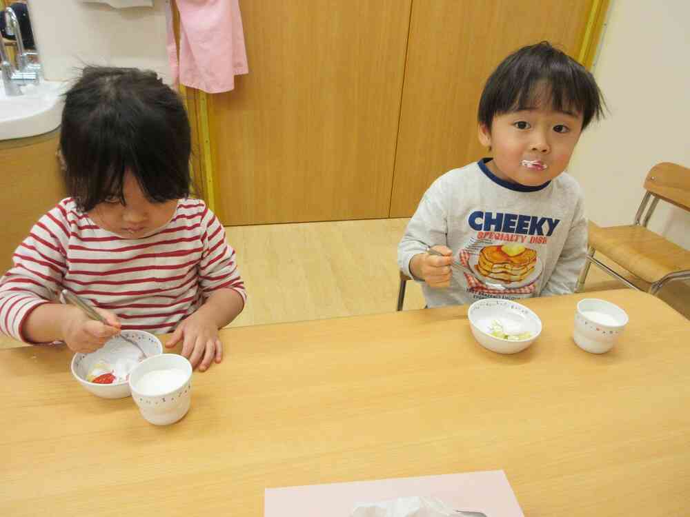 クリームたっぷり♡