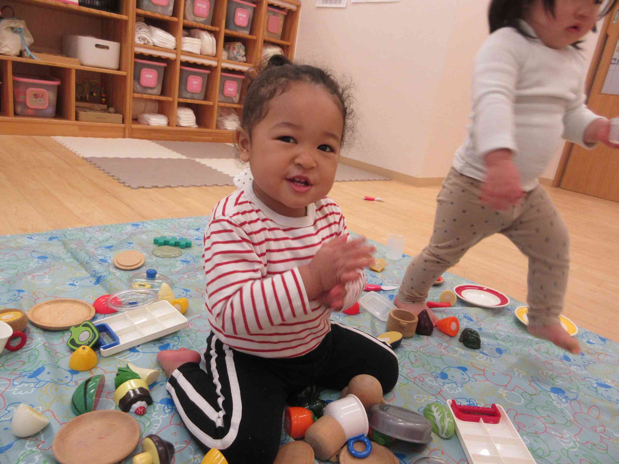 やさいの歌楽しいな～！